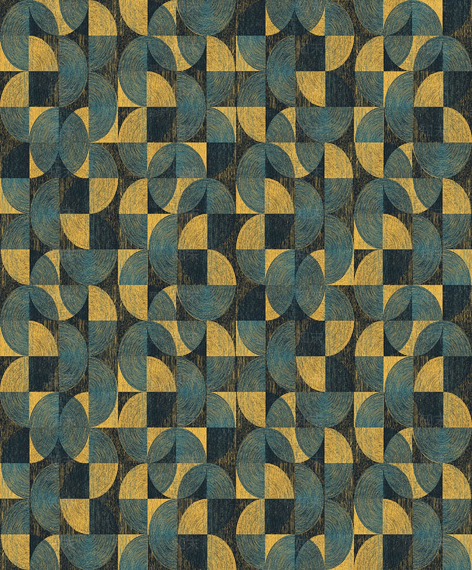 几何流行色墙布墙纸贴图下载【ID:1155356904】