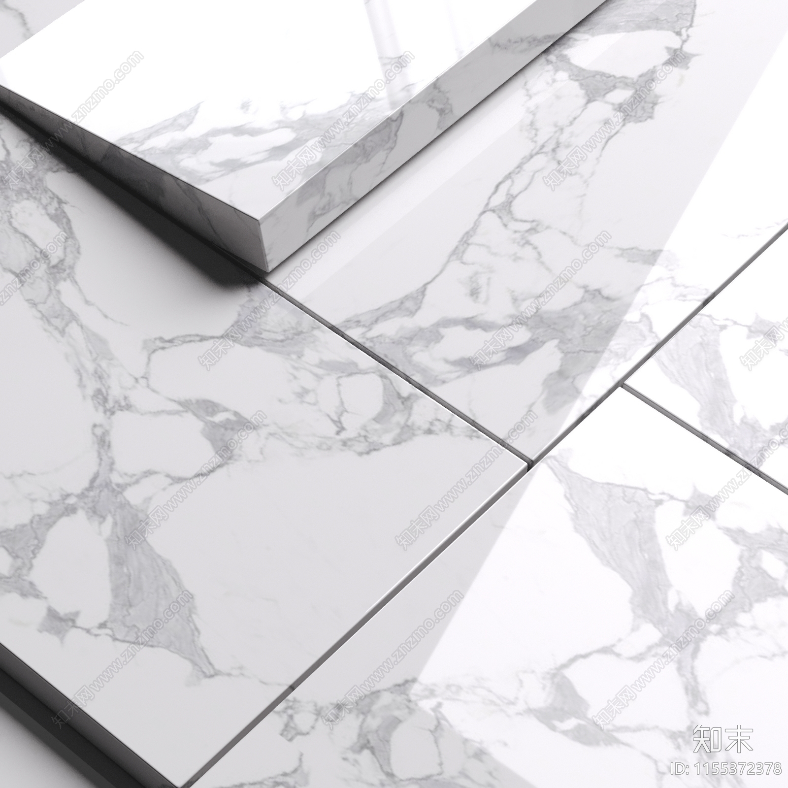 白色大理石瓷砖贴图下载【ID:1155372378】