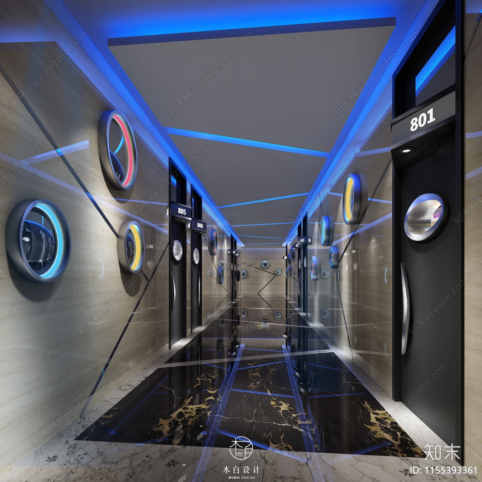 K歌之星室内cad施工图下载【ID:1155393361】