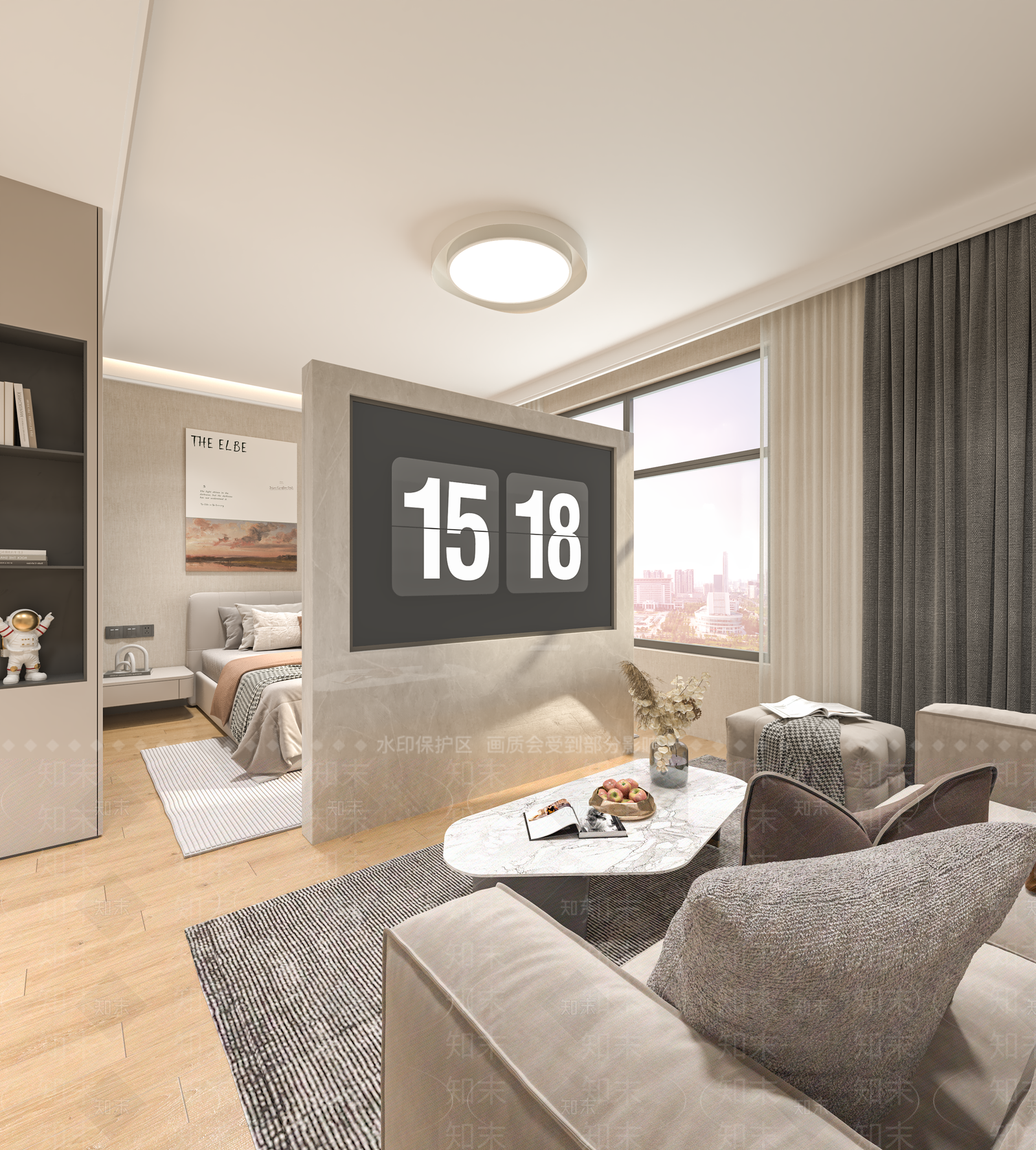 现代公寓3D模型下载【ID:1155397246】