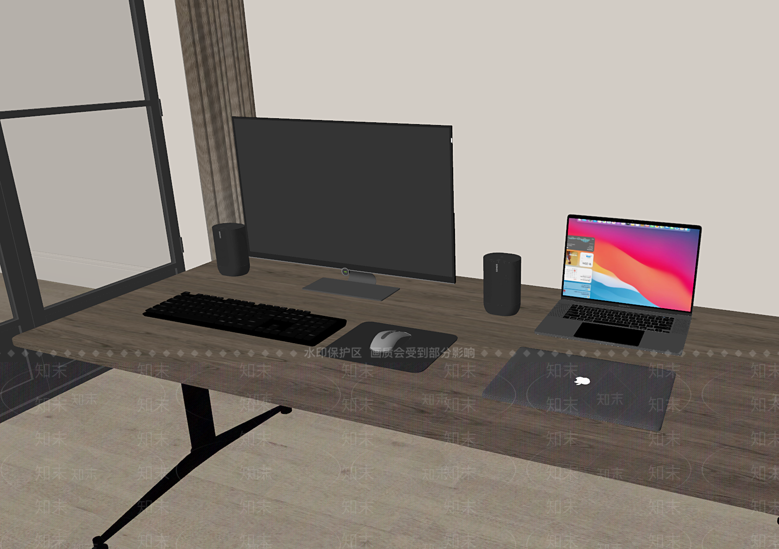 电脑SU模型下载【ID:1155401356】
