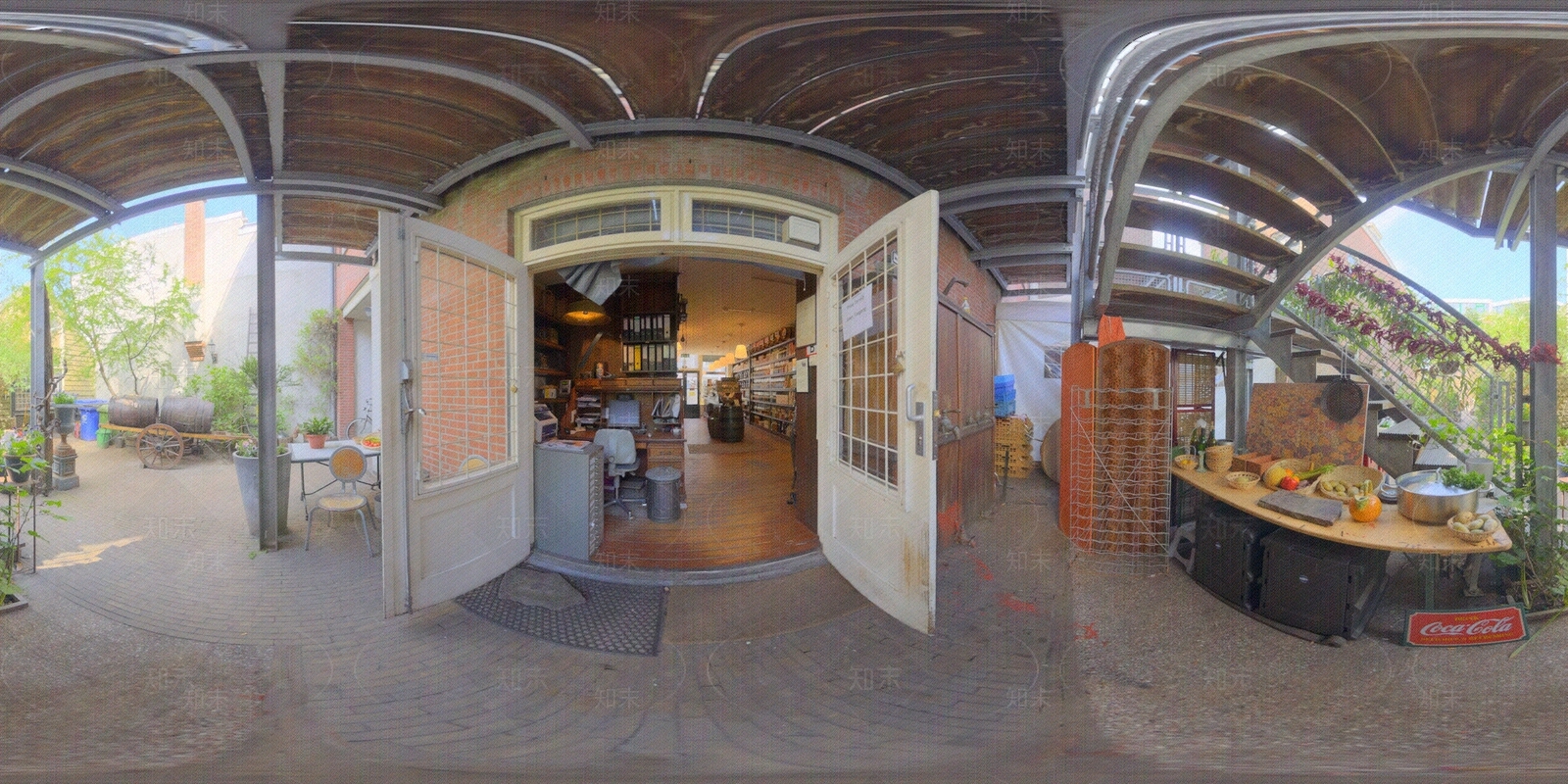 hdr工业风红酒间贴图下载【ID:1155405851】