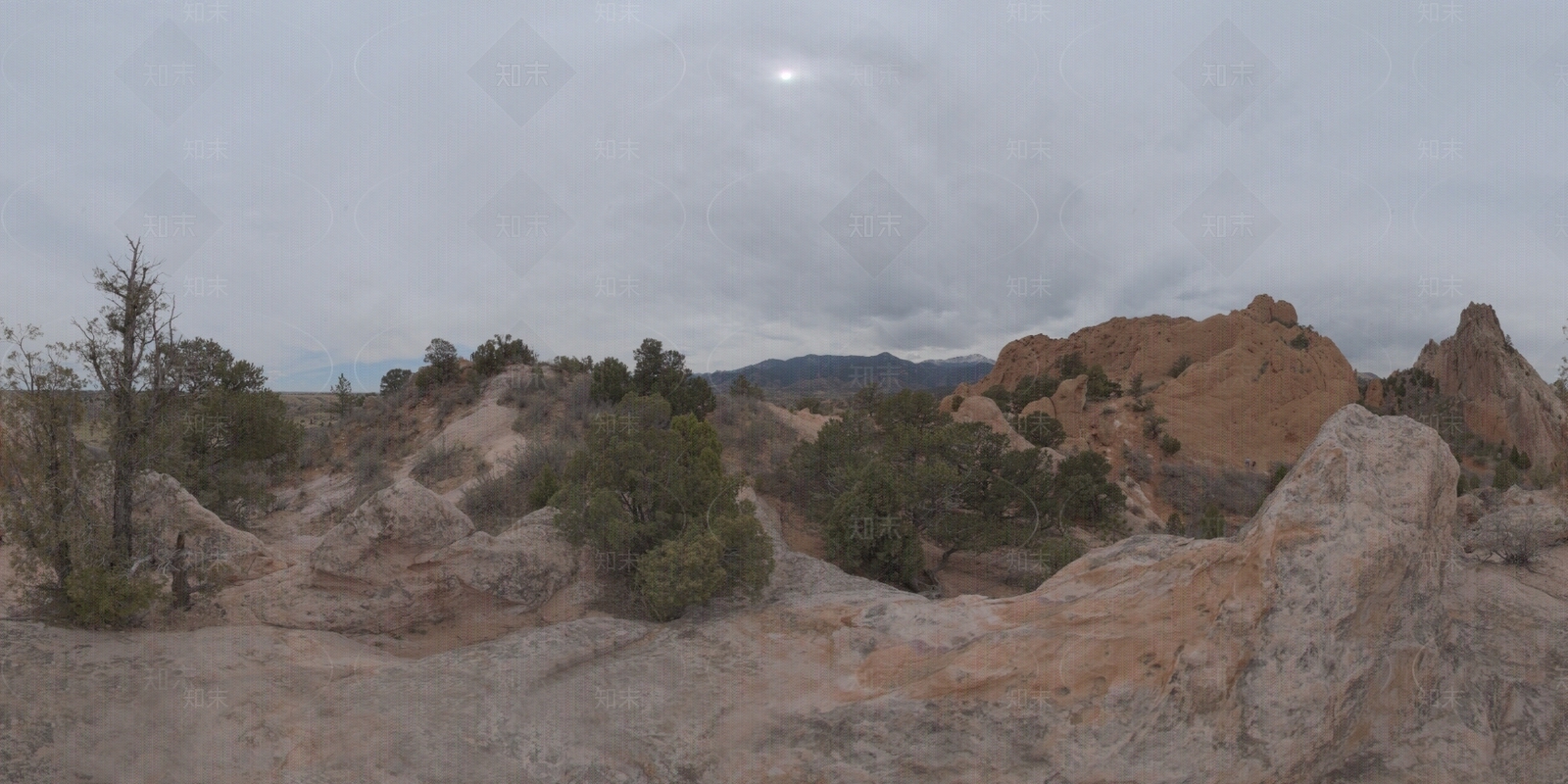 hdr户外山石植物风景贴图下载【ID:1155413940】