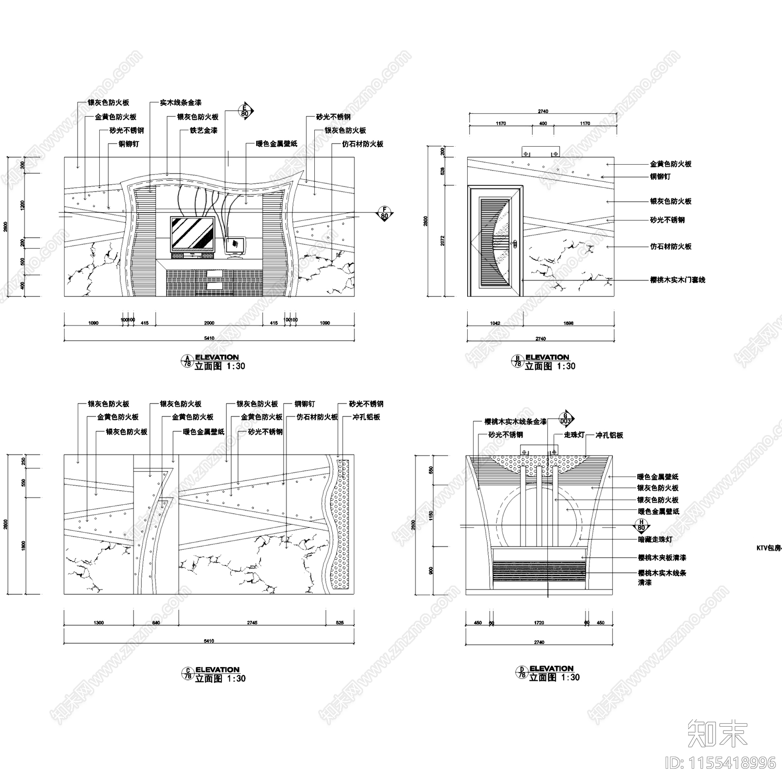 八层军事供应站服务楼军需酒店室内工装cad施工图下载【ID:1155418996】