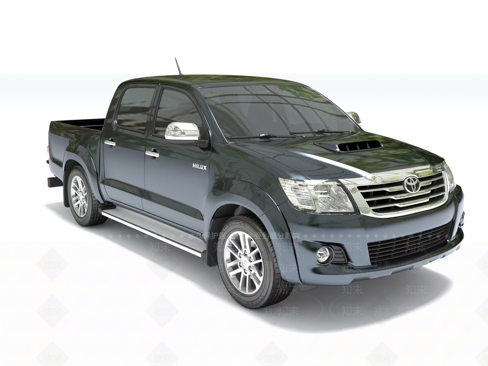 丰田皮卡3D模型下载【ID:1155424876】