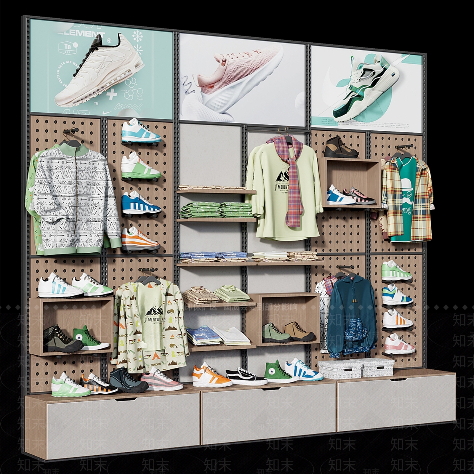 现代商展器材3D模型下载【ID:1155426229】