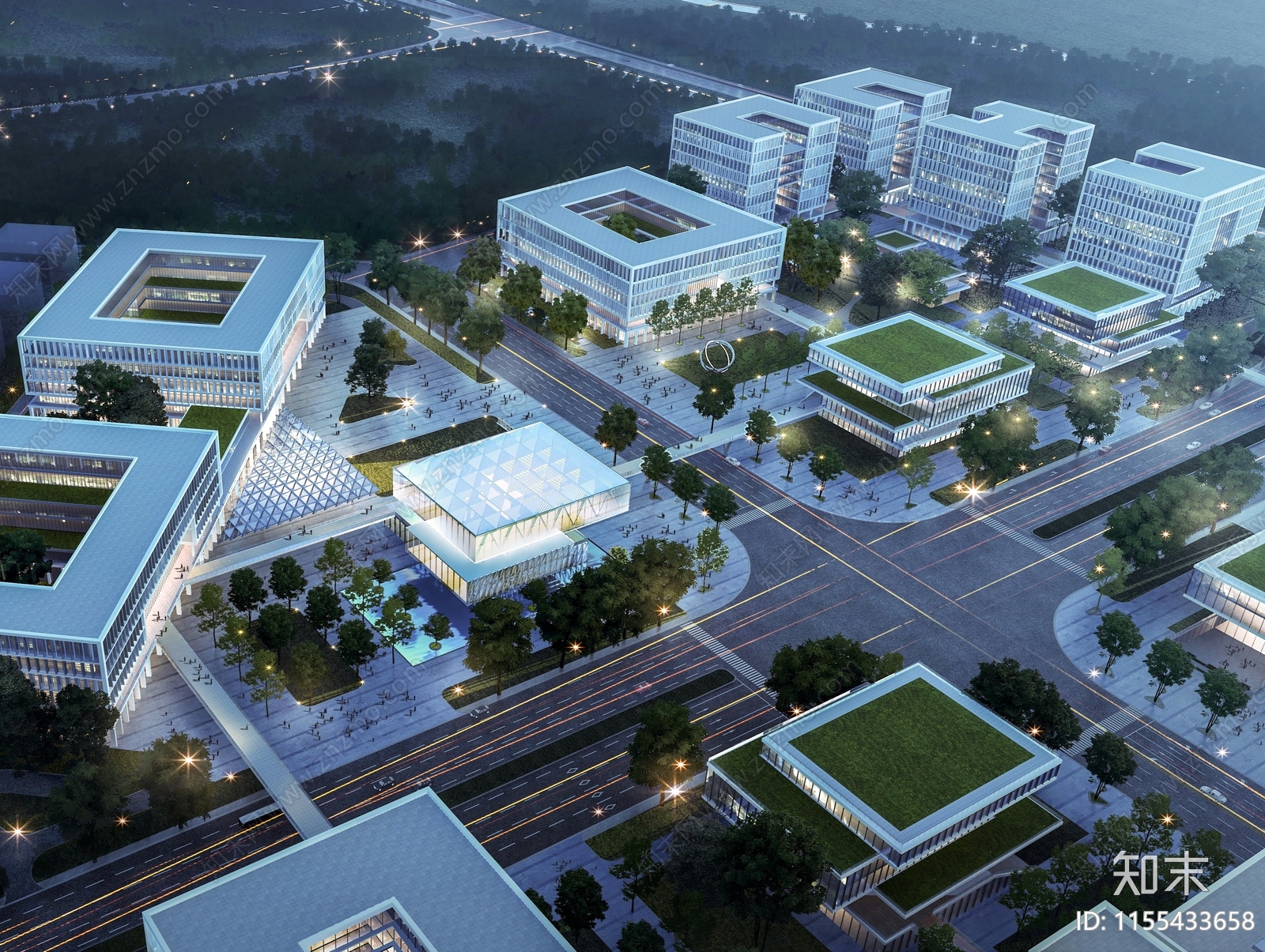 现代宁波甬江实验室科研办公实验园区产业研究院下载【ID:1155433658】