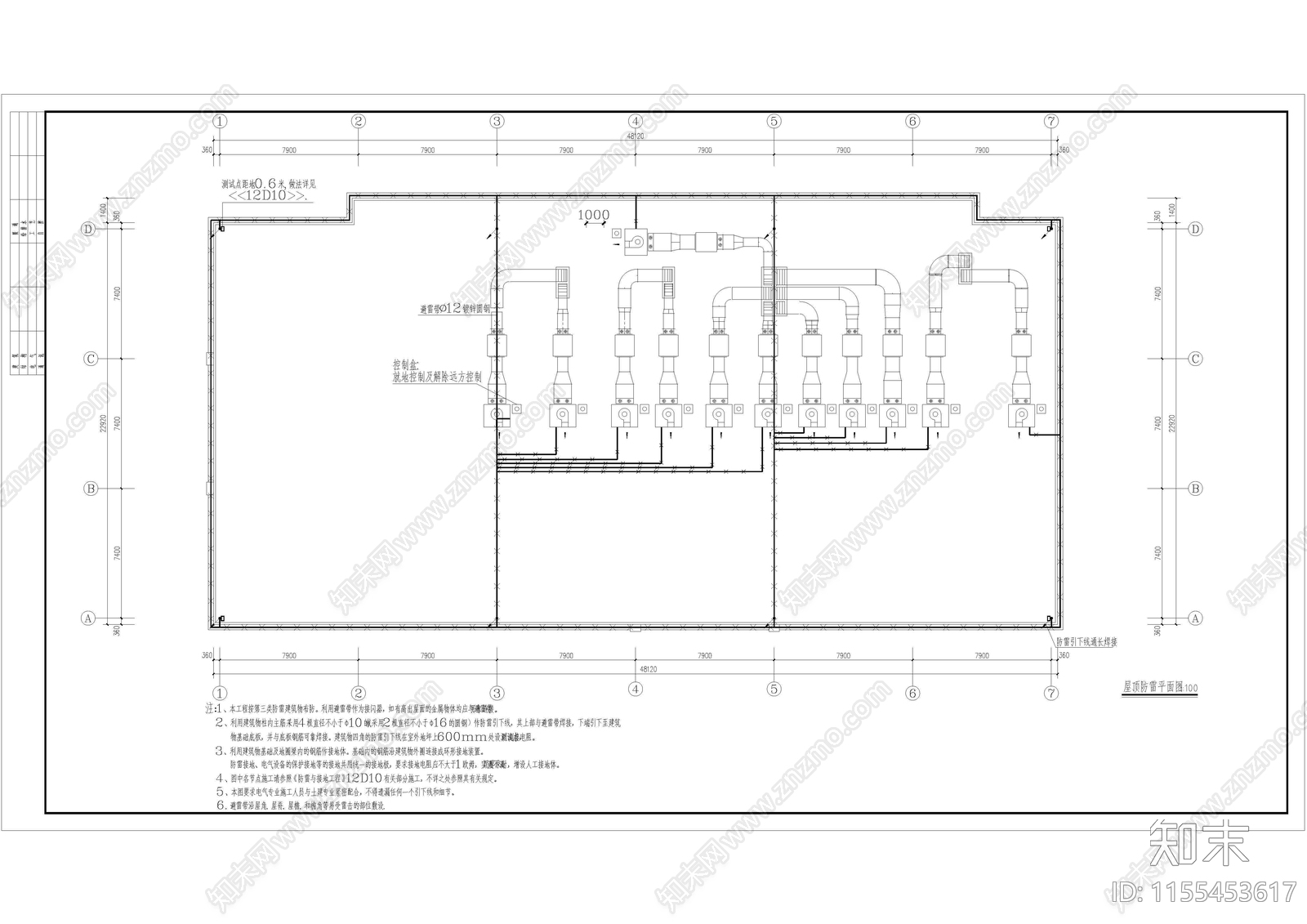 学校食堂建筑结构水暖cad施工图下载【ID:1155453617】