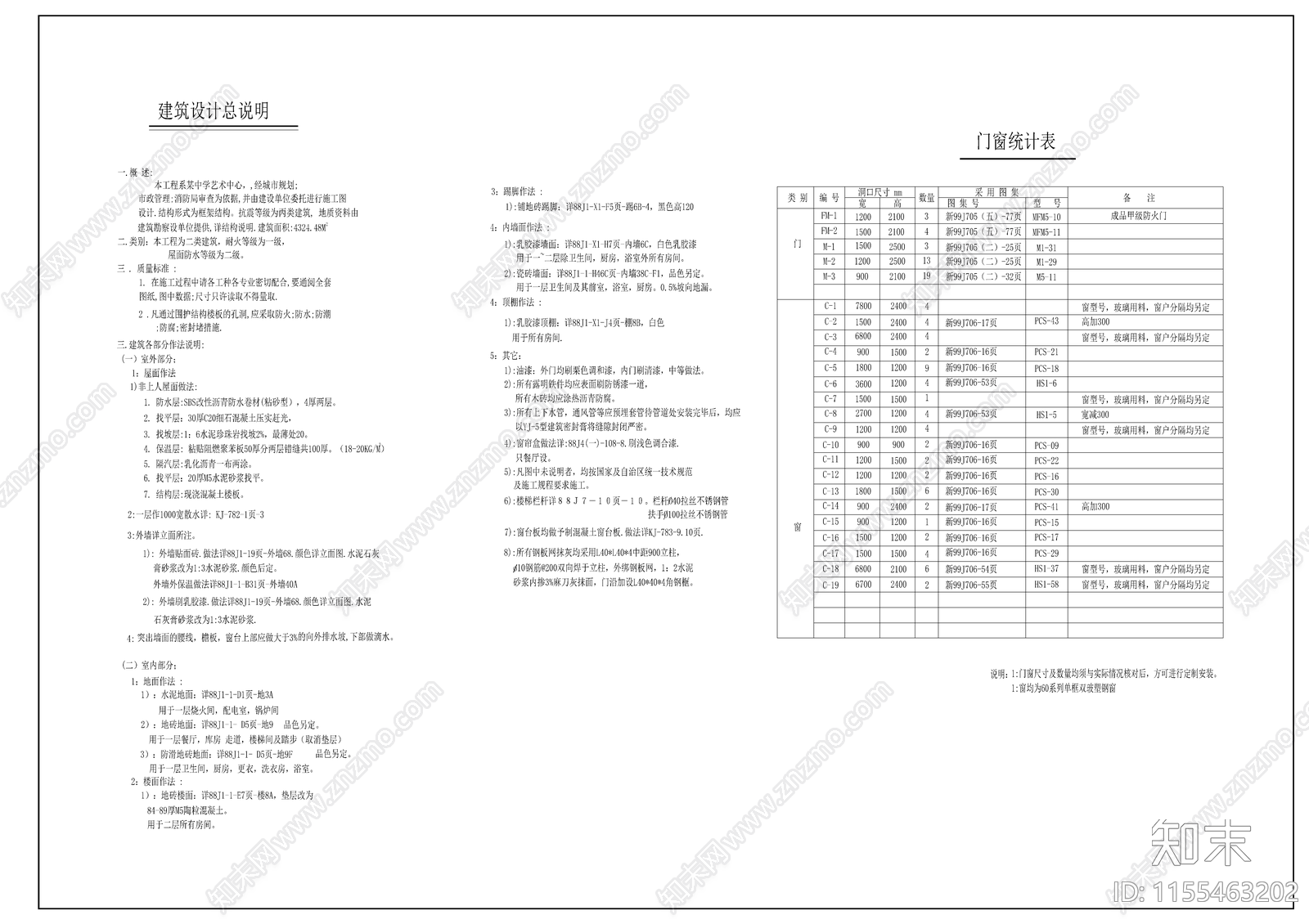 某学校艺术中心全套建筑图cad施工图下载【ID:1155463202】