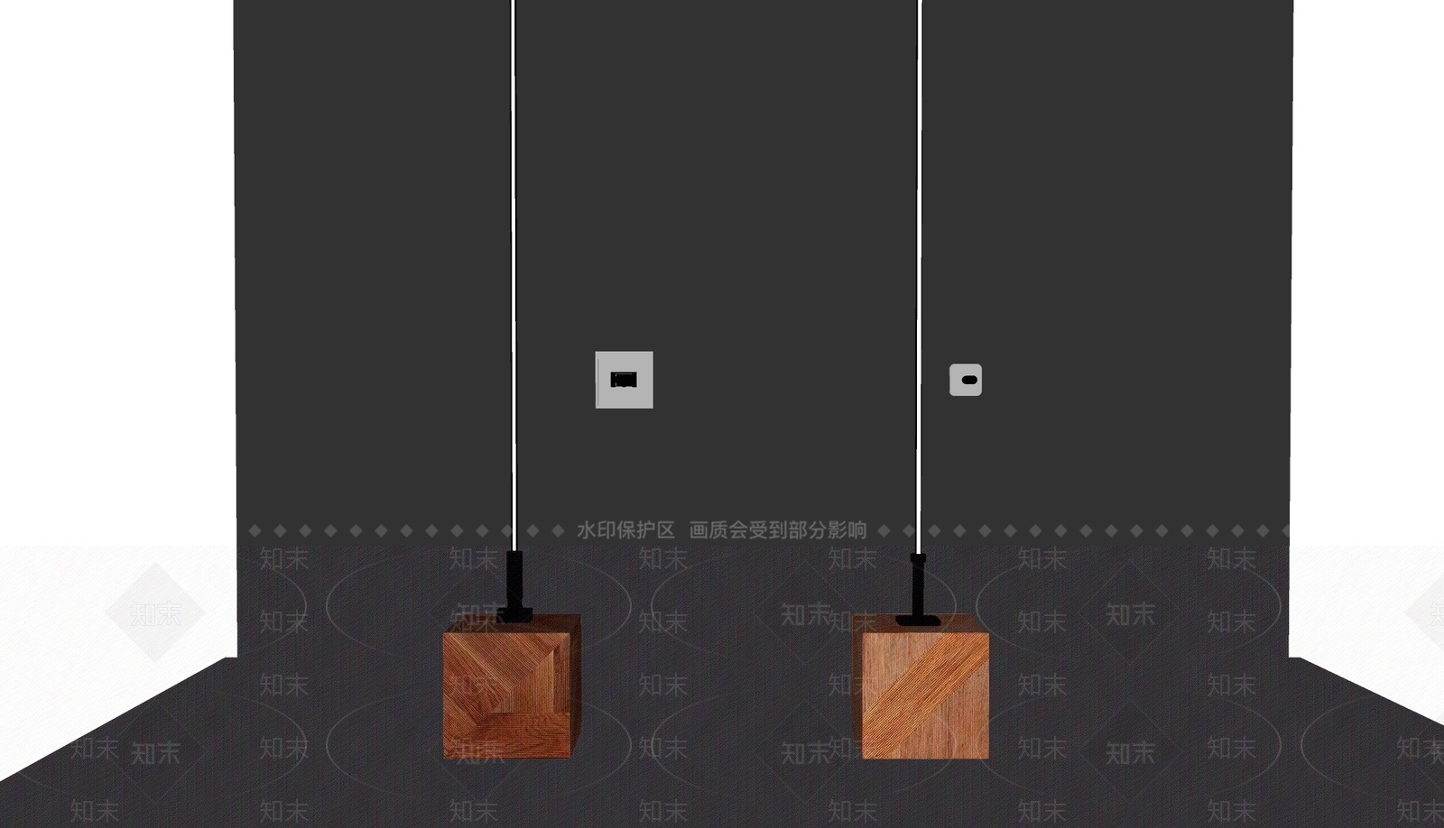 PROF现代天际灯SU模型下载【ID:1155476089】