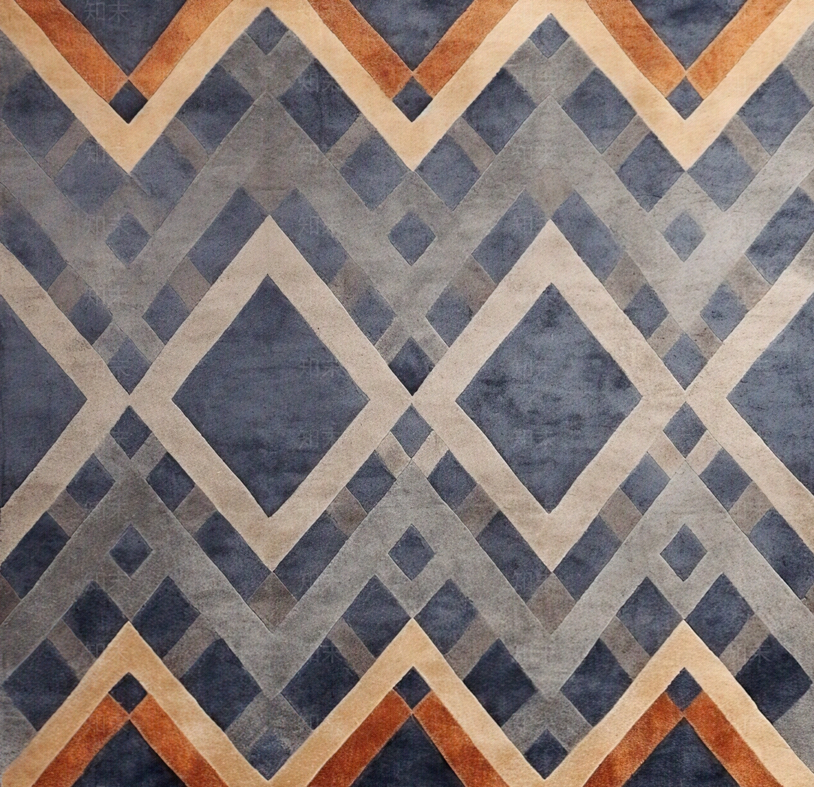 菱形花纹地毯贴图下载【ID:1155515750】