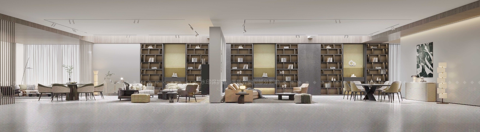 现代家具展厅3D模型下载【ID:1155569201】