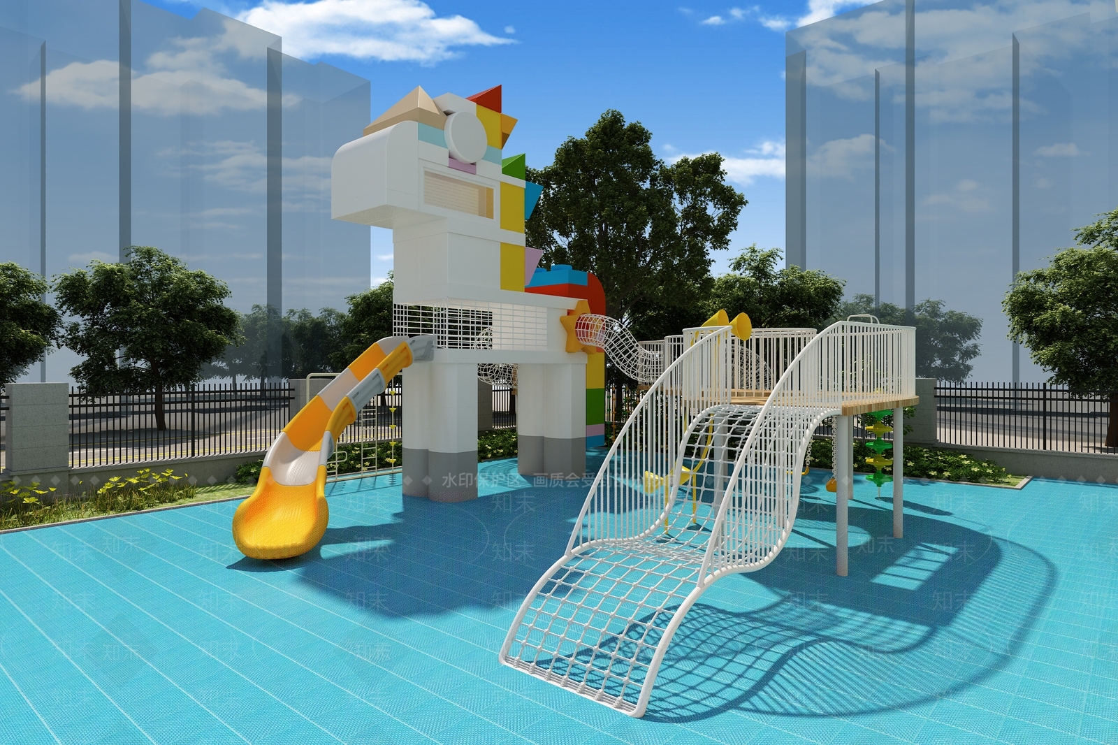 儿童器材3D模型下载【ID:1155584972】