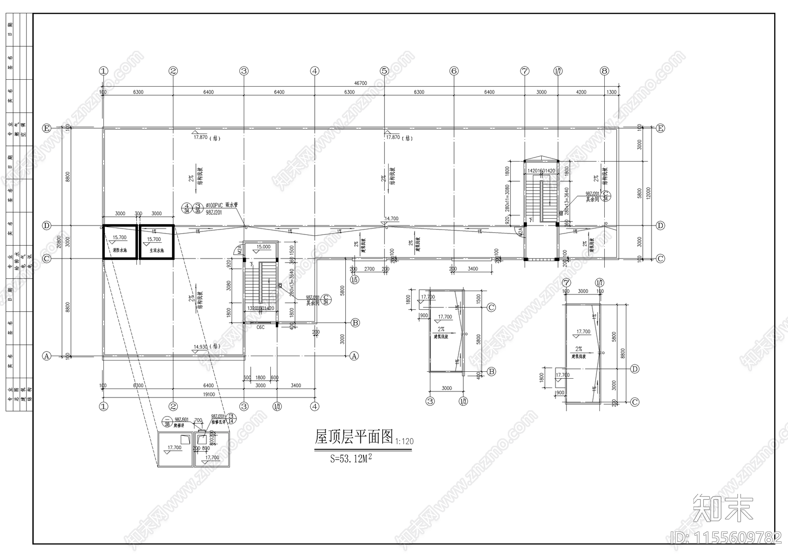 某幼儿园扩出图cad施工图下载【ID:1155609782】