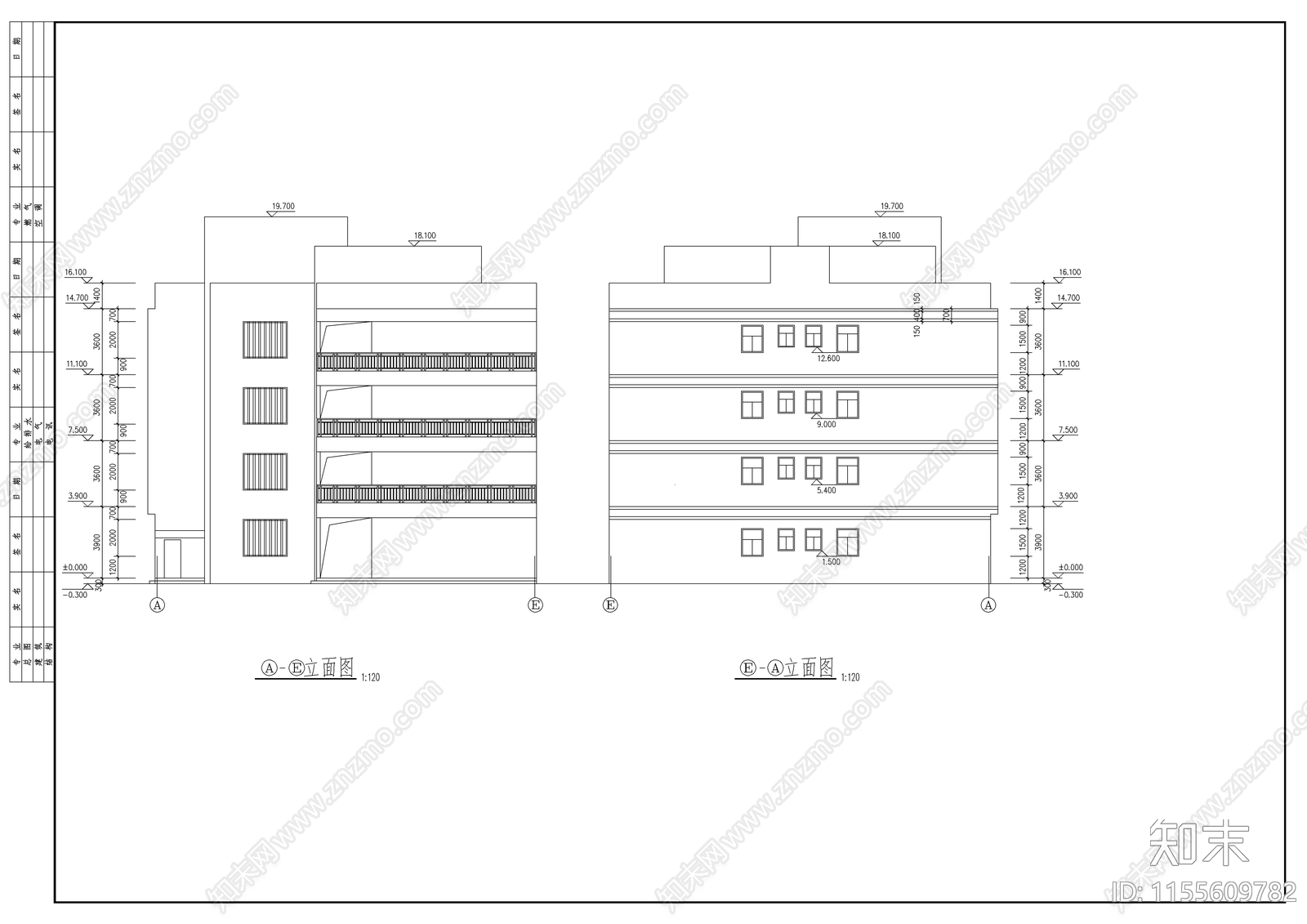 某幼儿园扩出图cad施工图下载【ID:1155609782】