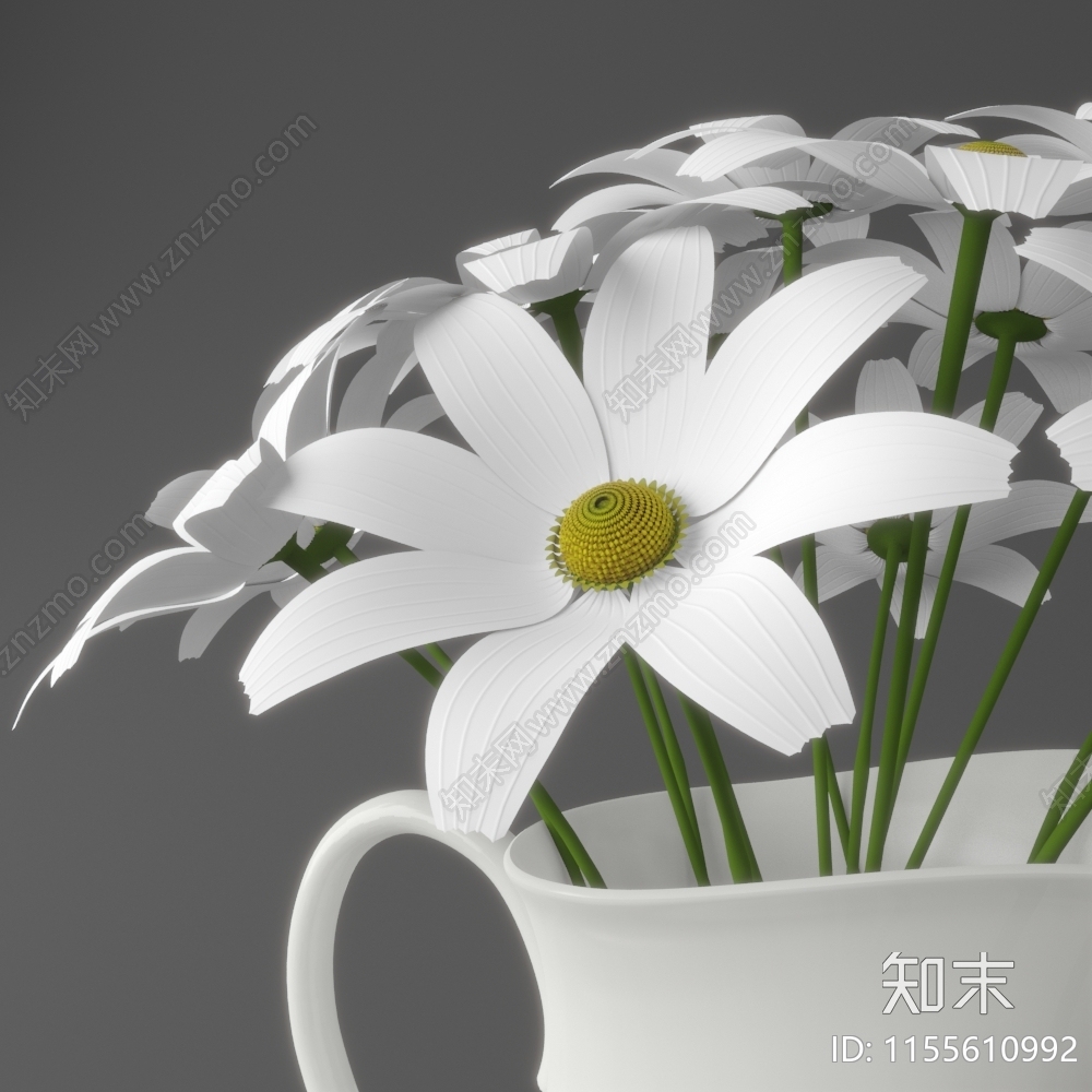 花艺3D模型下载【ID:1155610992】