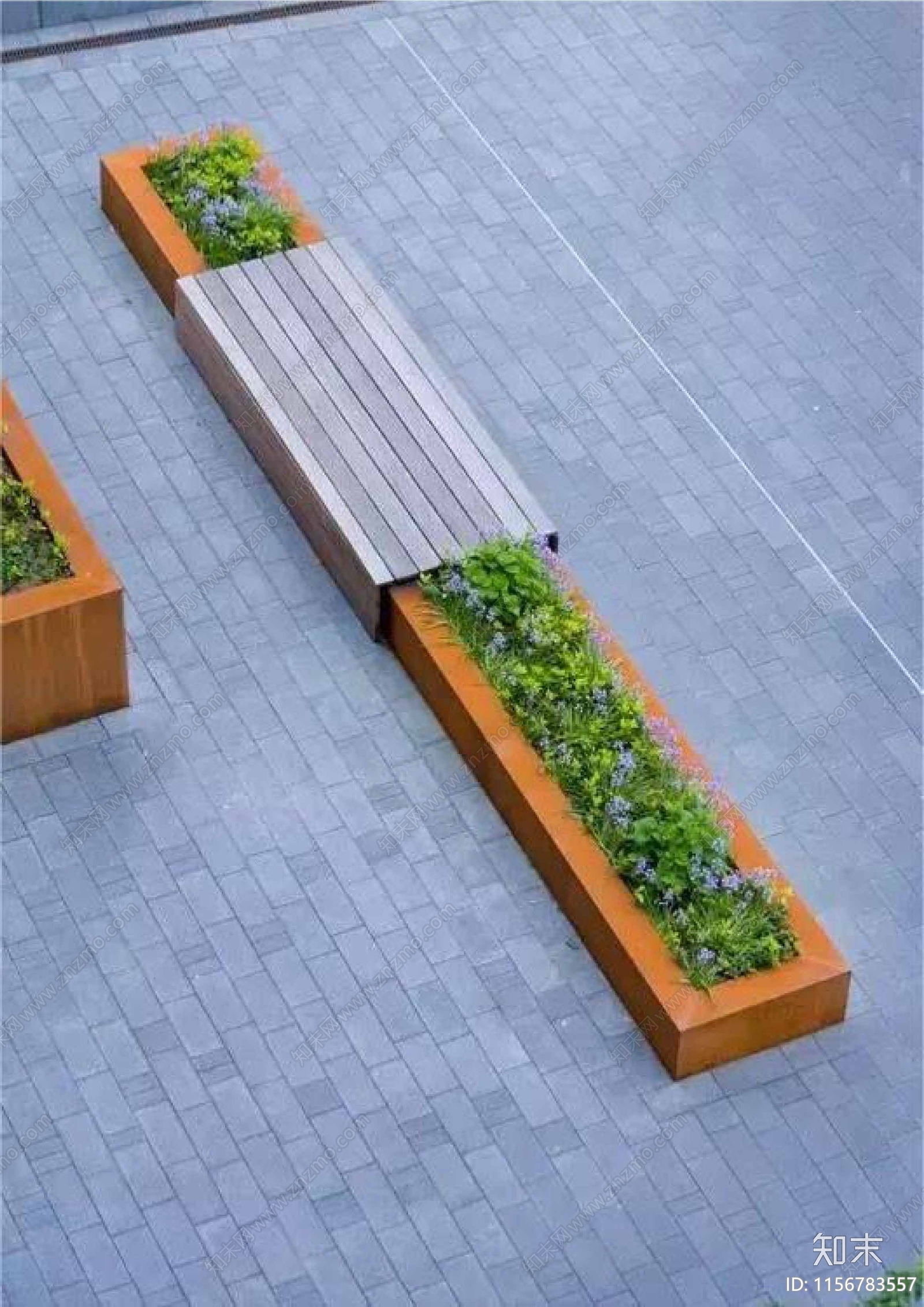 花池坐凳施工图下载【ID:1156783557】