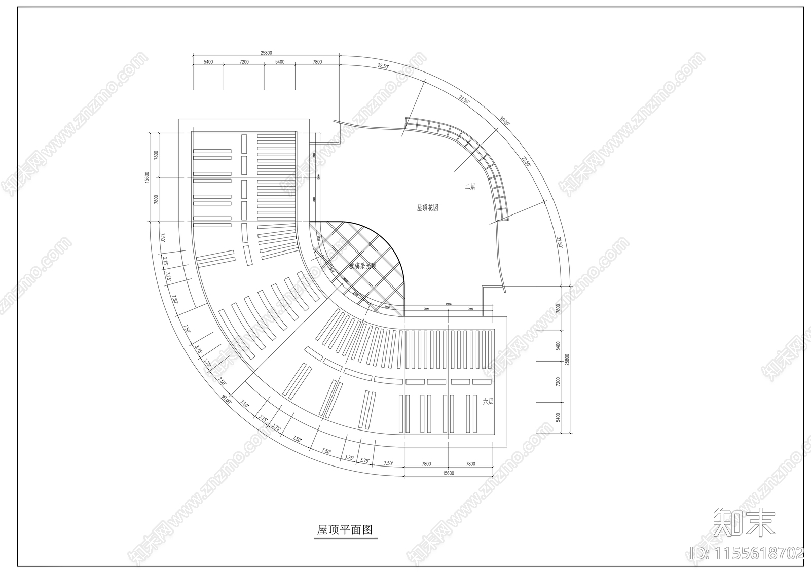 大学星级会馆建筑方案图cad施工图下载【ID:1155618702】