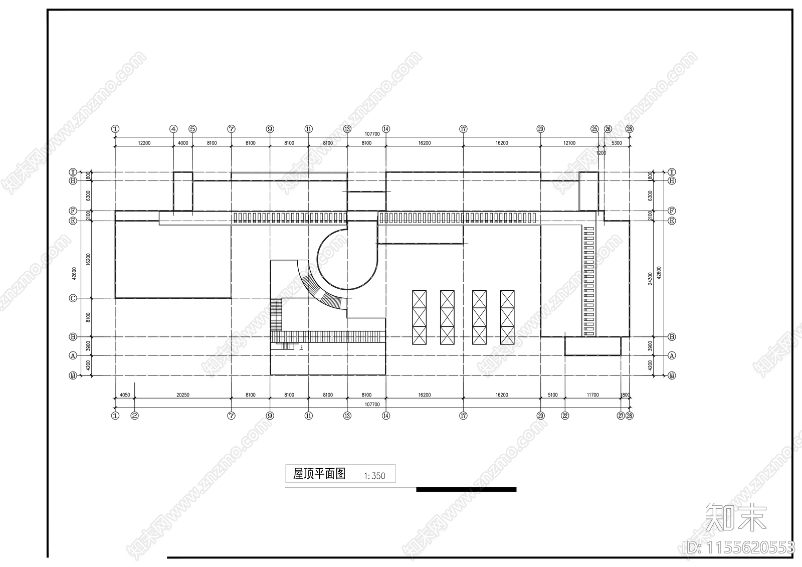 教学综合楼方案图cad施工图下载【ID:1155620553】