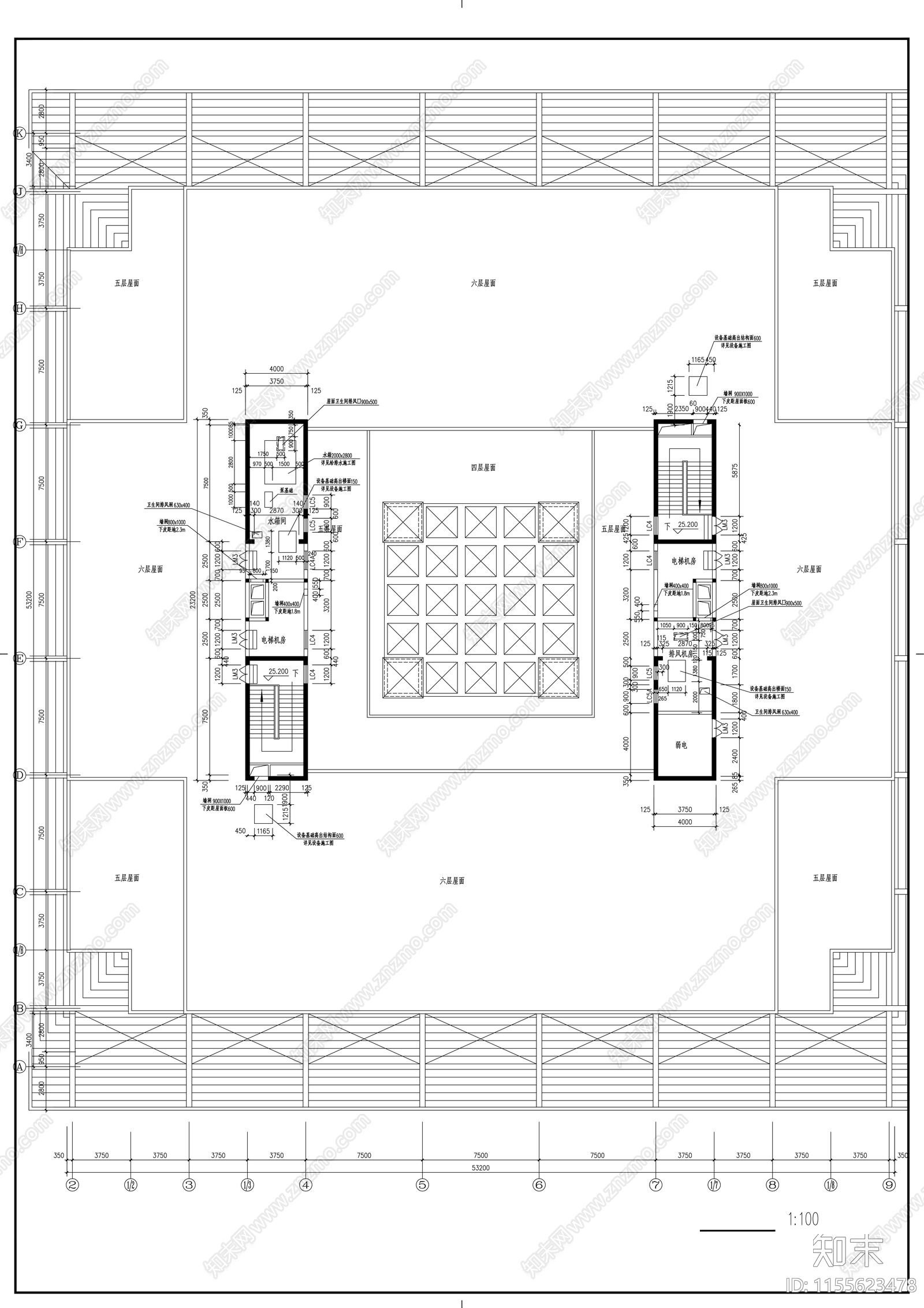 师范学校cad施工图下载【ID:1155623478】