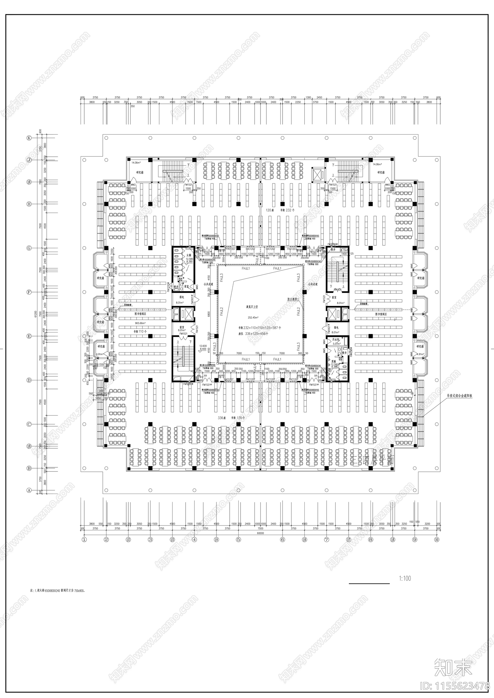 师范学校cad施工图下载【ID:1155623478】