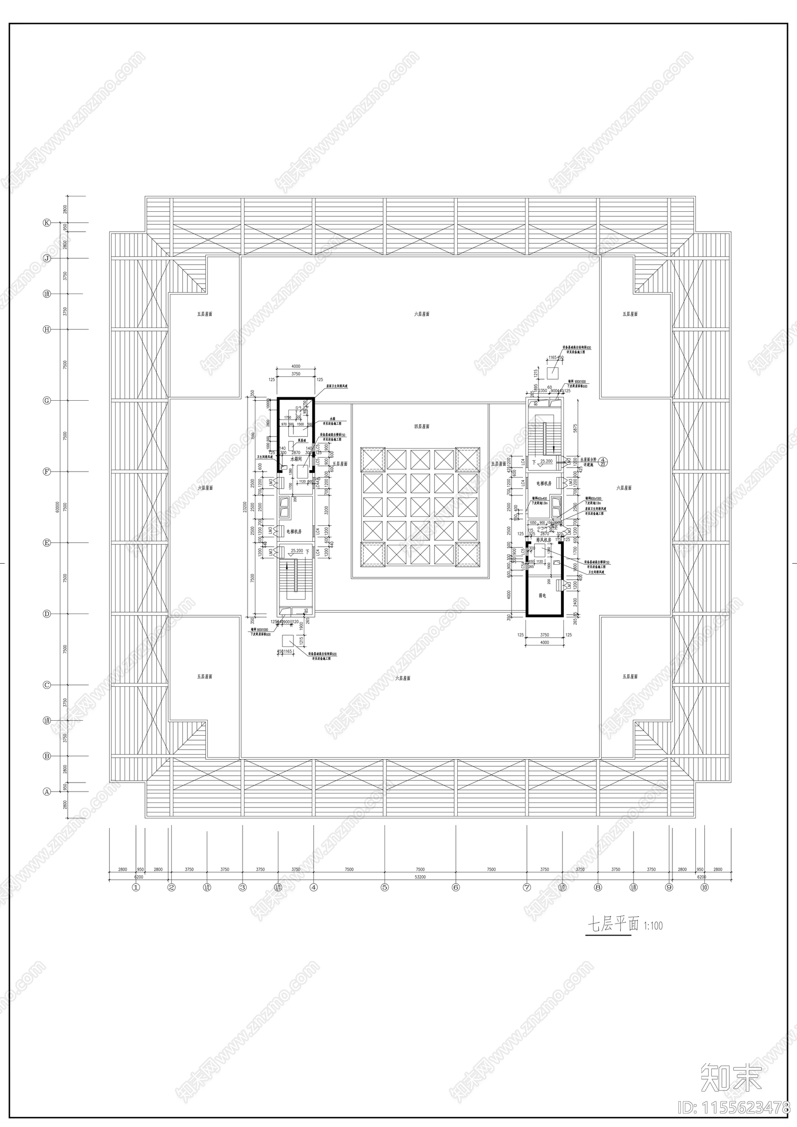 师范学校cad施工图下载【ID:1155623478】