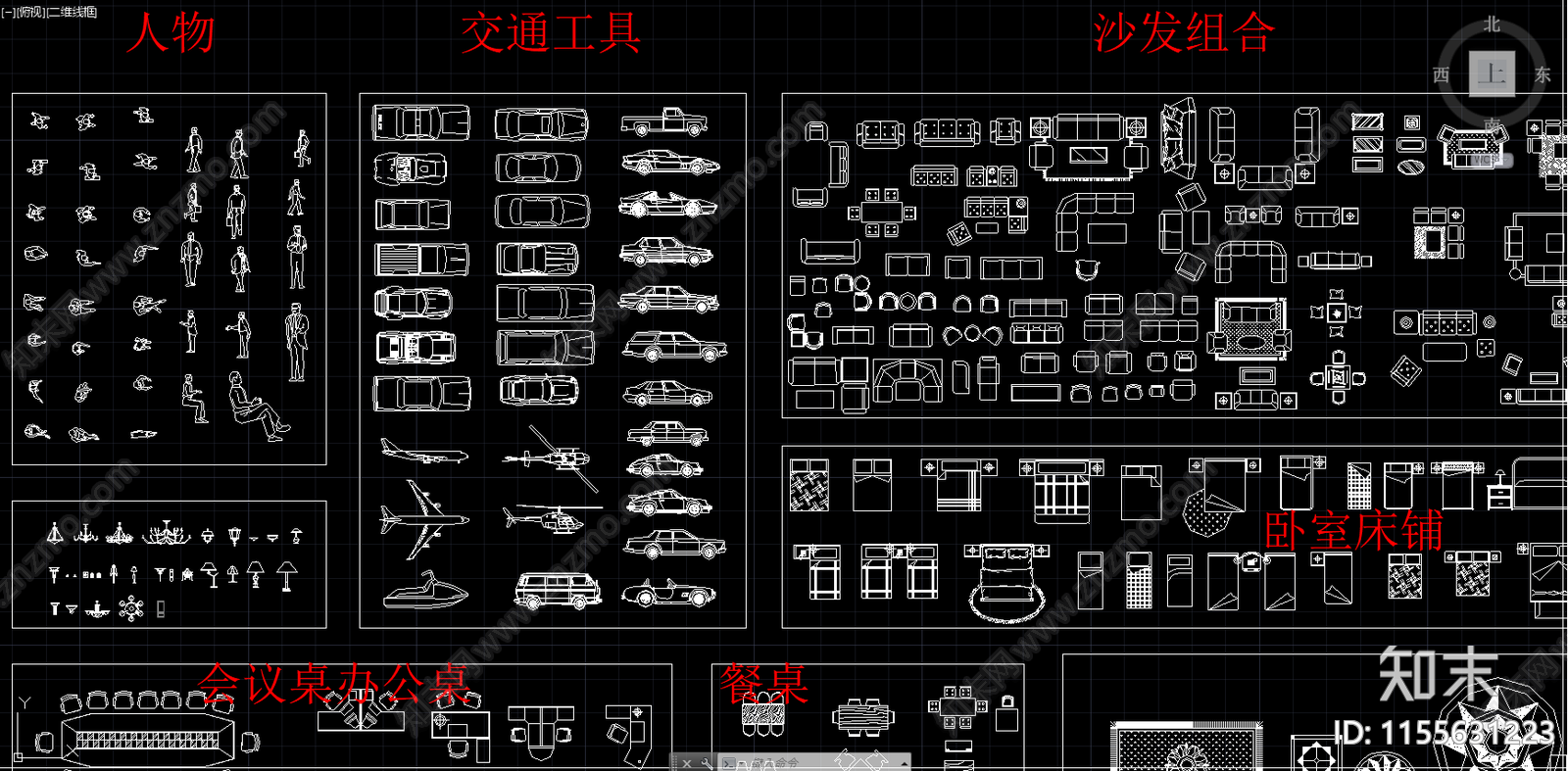 CAD素材大全施工图下载【ID:1155631223】