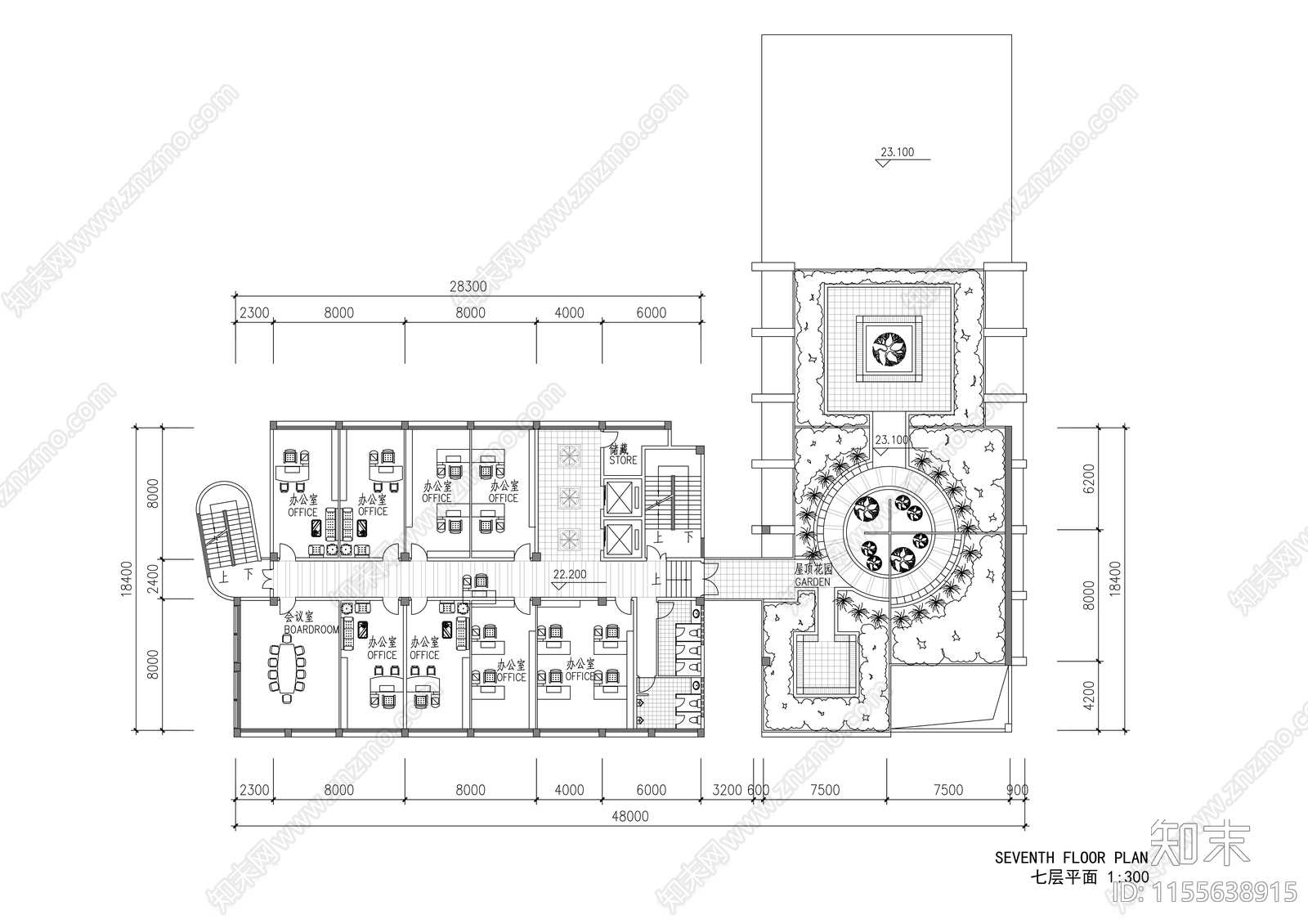 文化馆cad施工图下载【ID:1155638915】