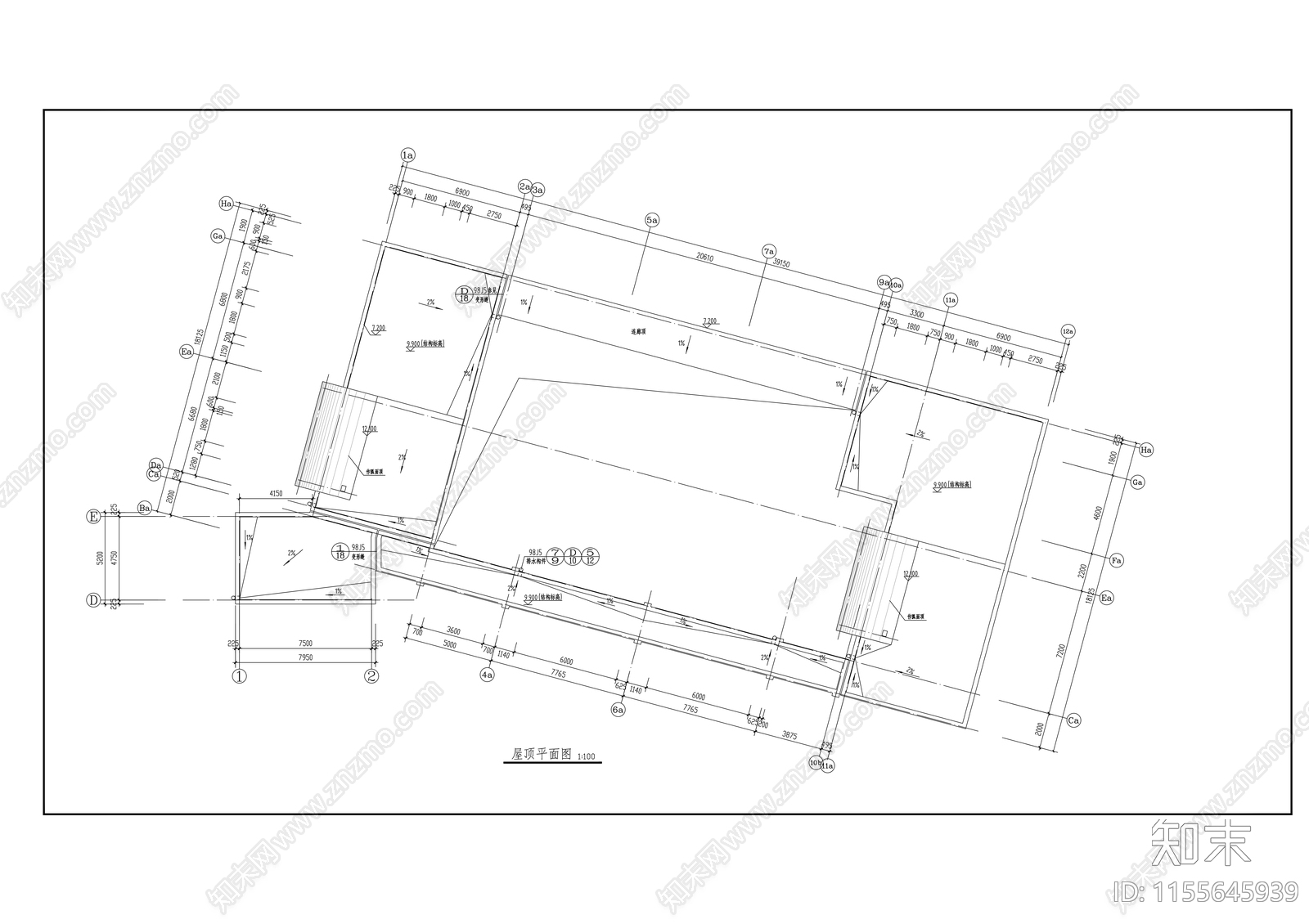 幼儿园建筑cad施工图下载【ID:1155645939】