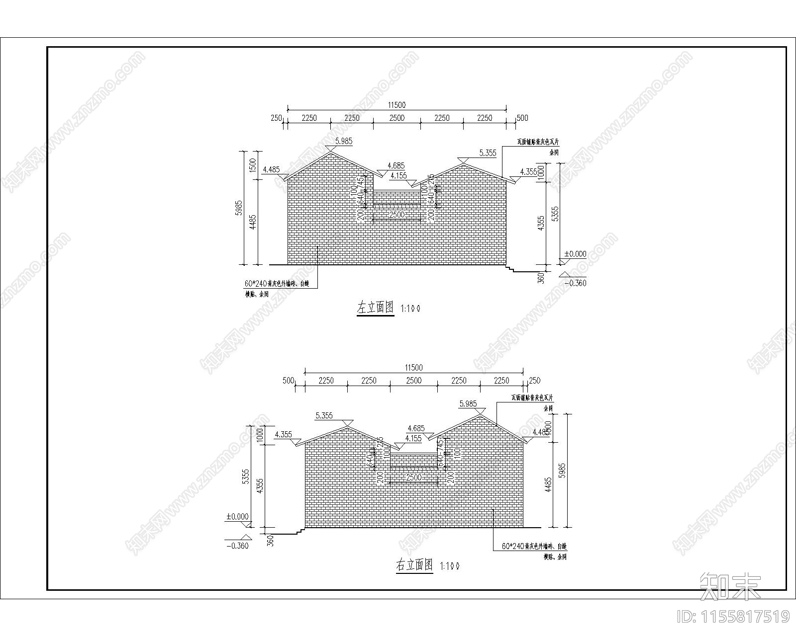 古建筑cad施工图下载【ID:1155817519】