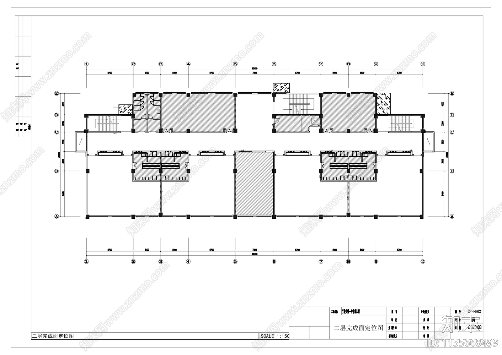 幼儿园室内cad施工图下载【ID:1155668499】