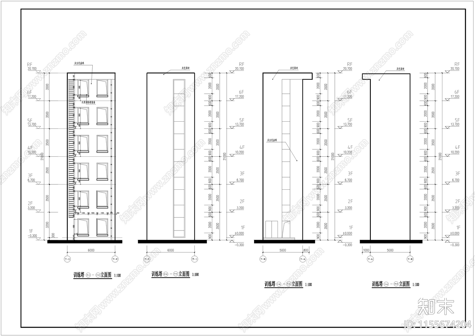 特勤消防站室内cad施工图下载【ID:1155674204】