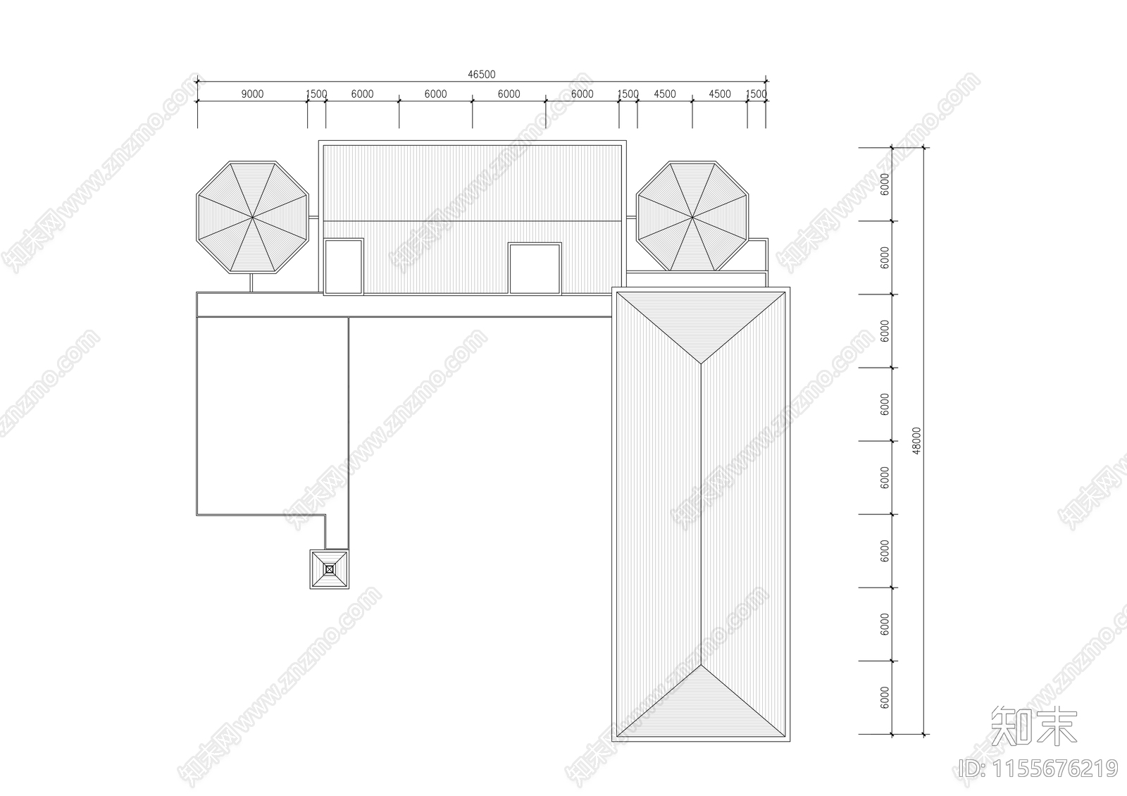 幼儿园建筑cad施工图下载【ID:1155676219】