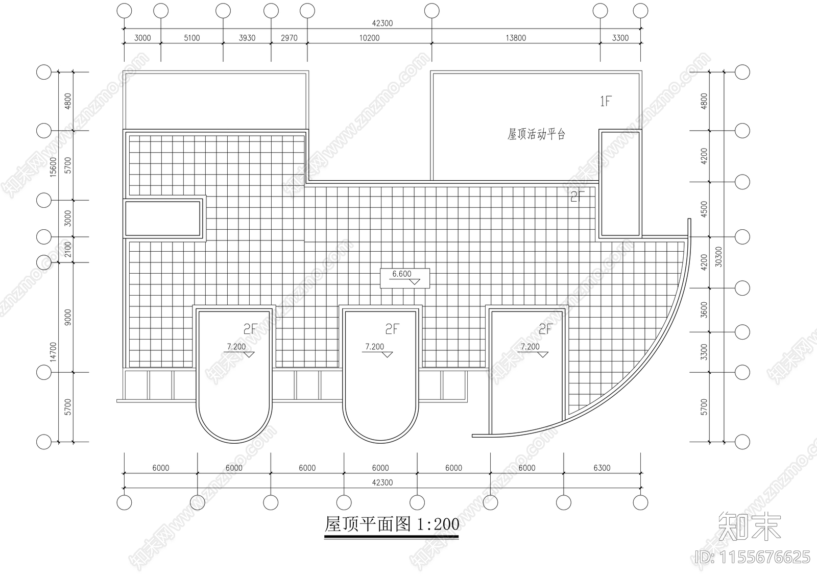 幼儿园建筑cad施工图下载【ID:1155676625】