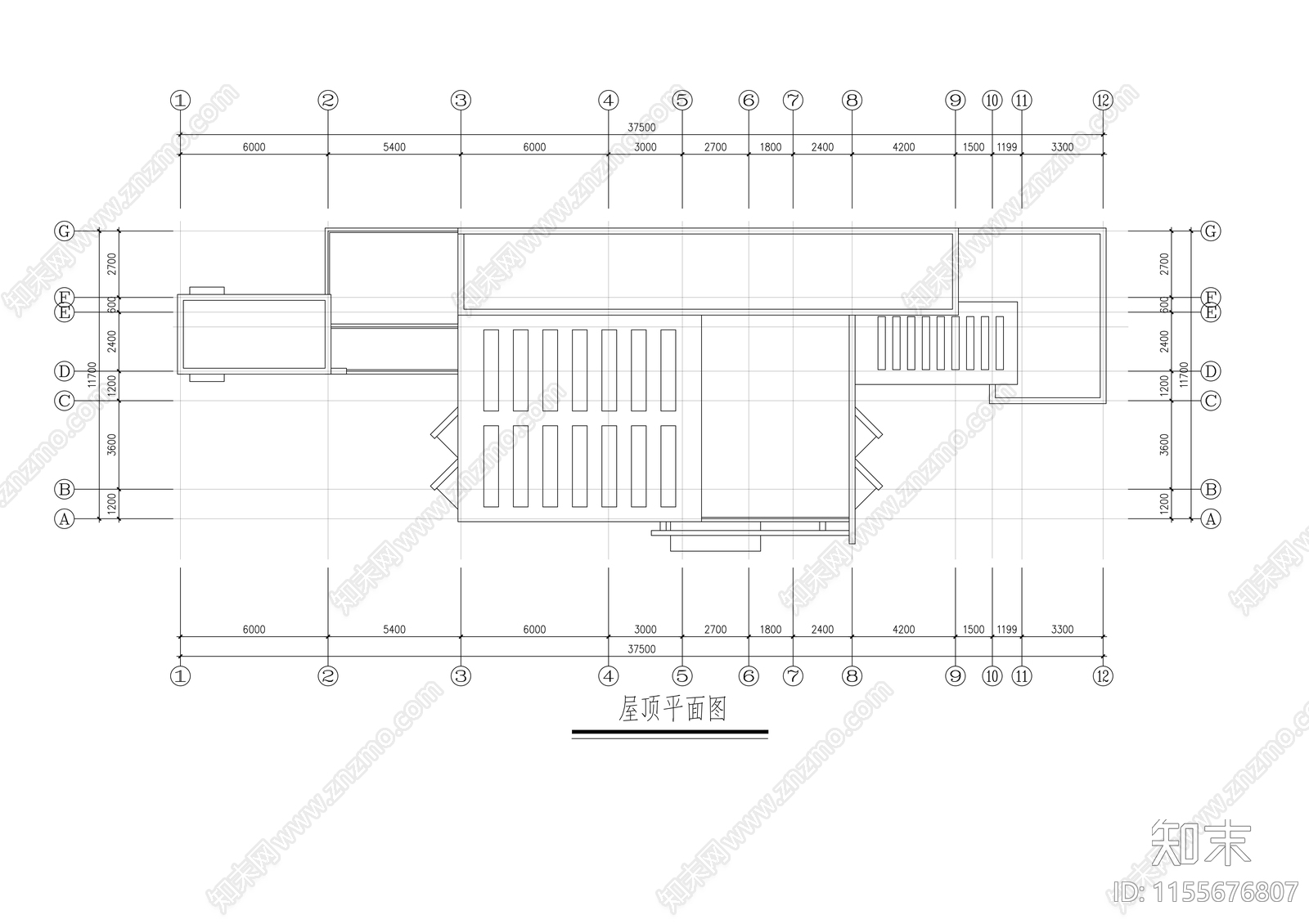 幼儿园建筑cad施工图下载【ID:1155676807】