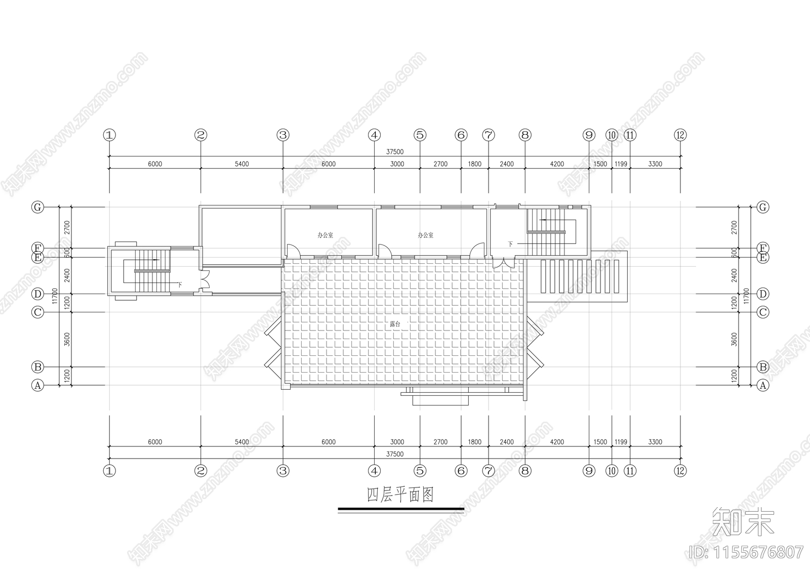 幼儿园建筑cad施工图下载【ID:1155676807】