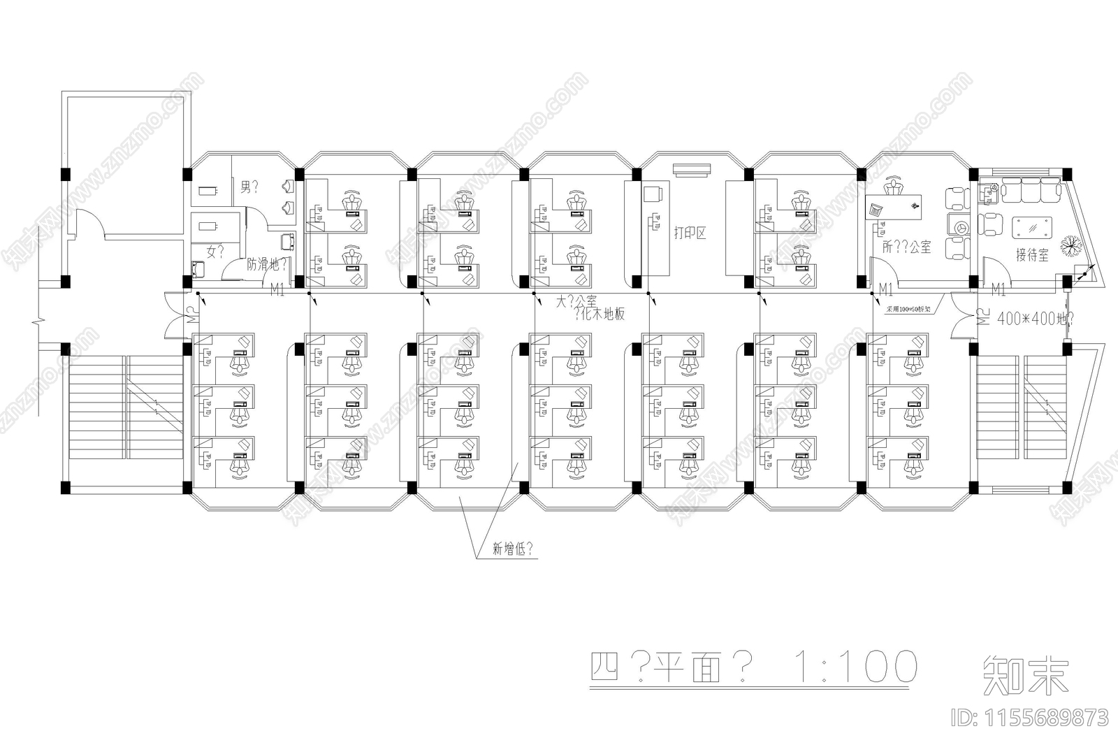 办公楼弱电智能化系统图电气cad施工图下载【ID:1155689873】