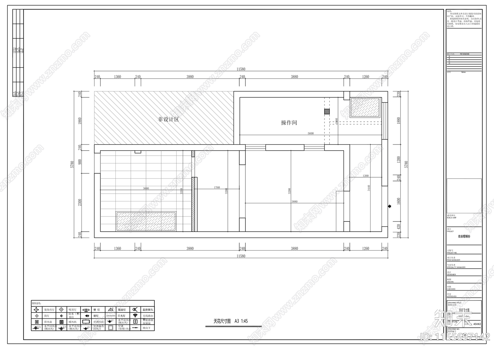 螺蛳粉快餐店室内cad施工图下载【ID:1155697142】