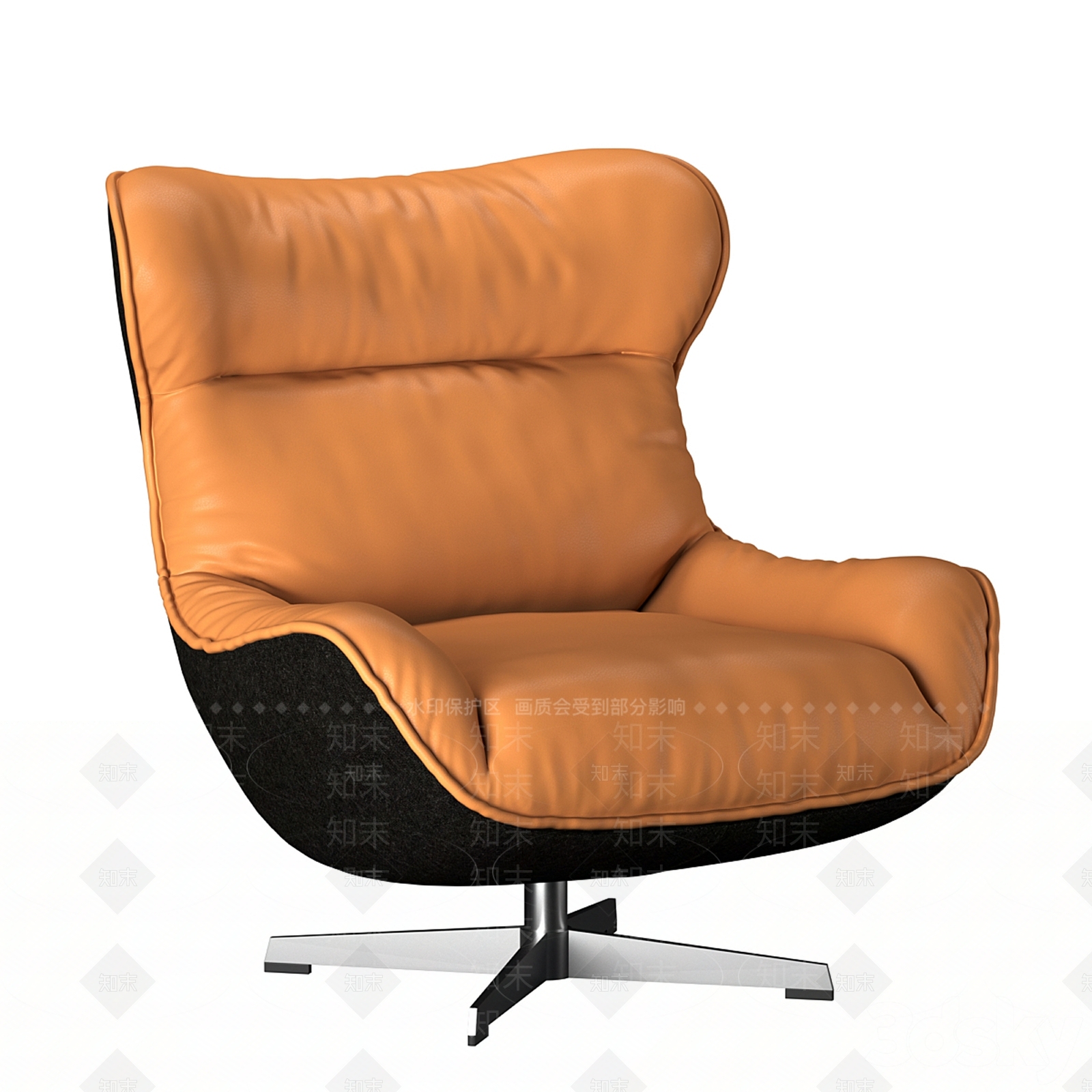 现代办公椅3D模型下载【ID:1155715078】