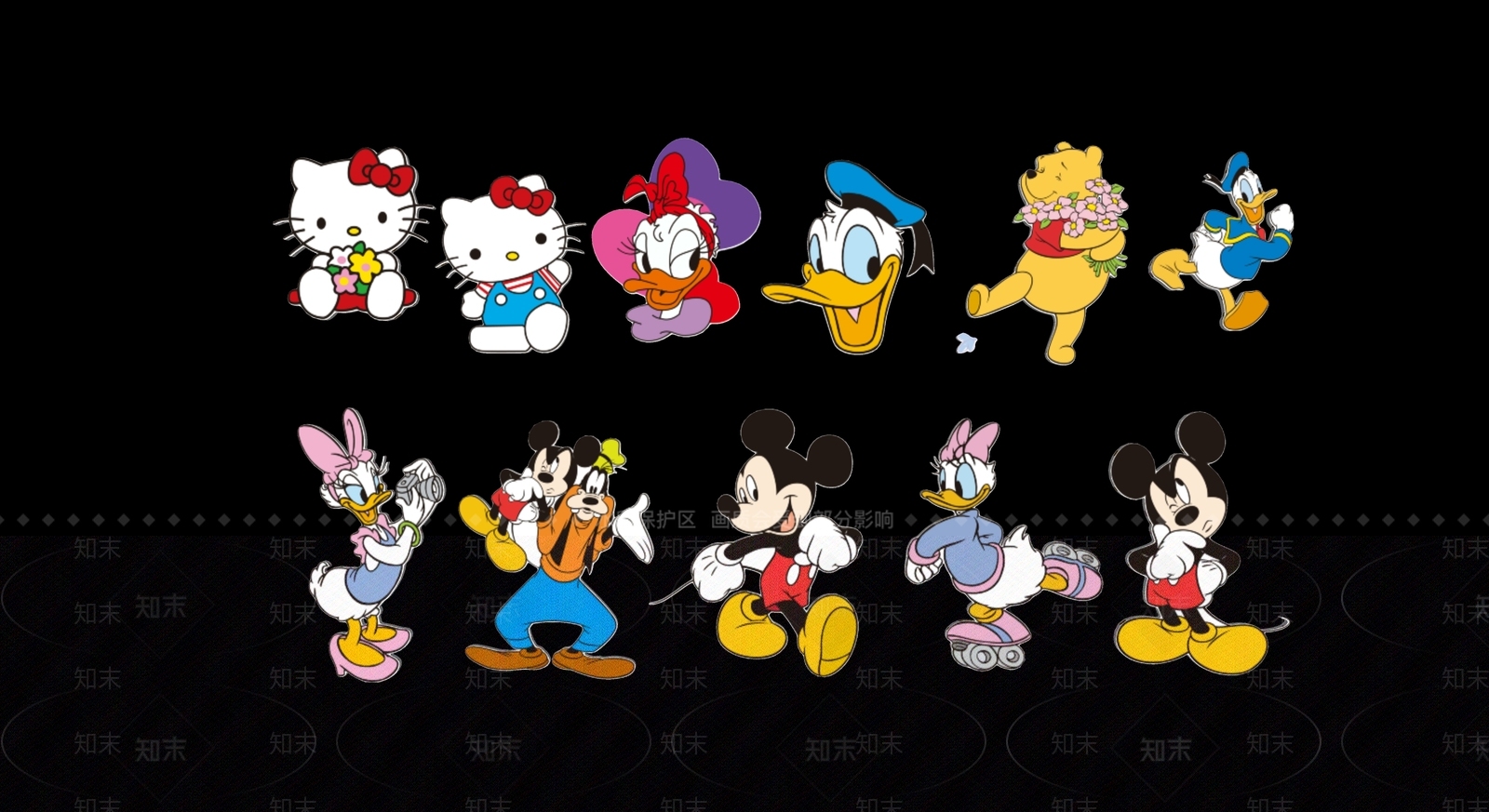 现代米老鼠剪影3D模型下载【ID:1155717750】