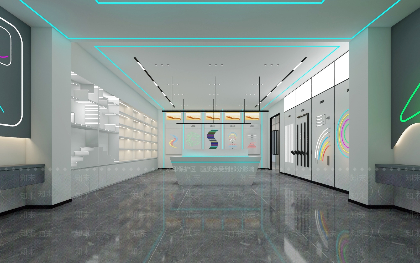 现代家居专卖店3D模型下载【ID:1155722033】