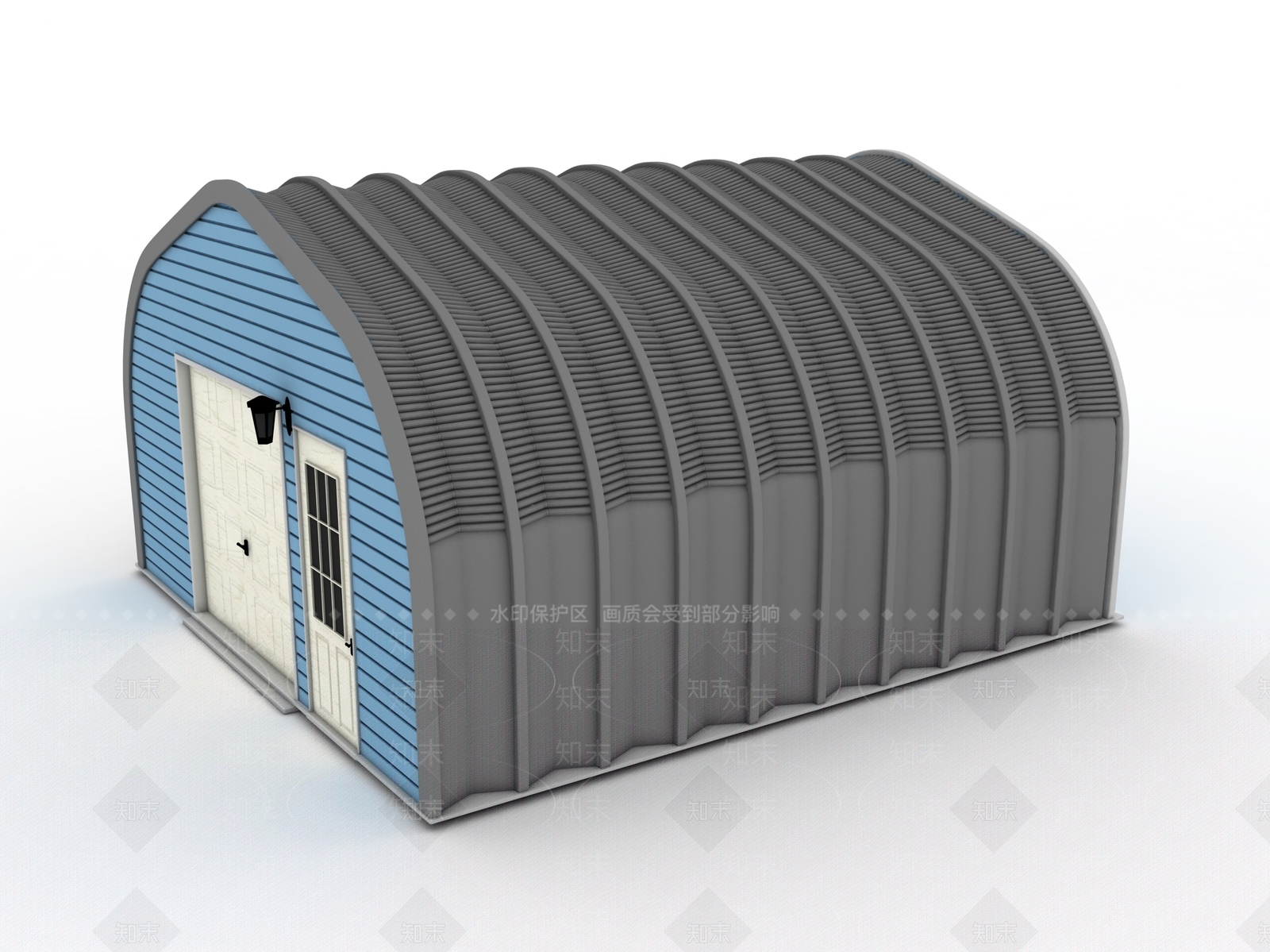 现代厂房3D模型下载【ID:1155731866】
