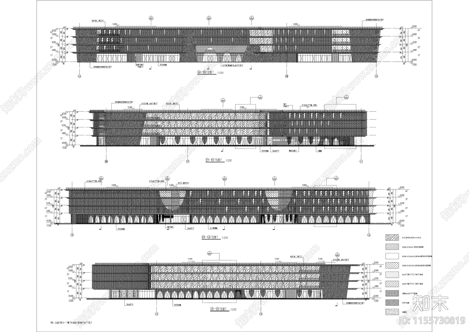 浙江市级幼儿园建筑cad施工图下载【ID:1155730819】