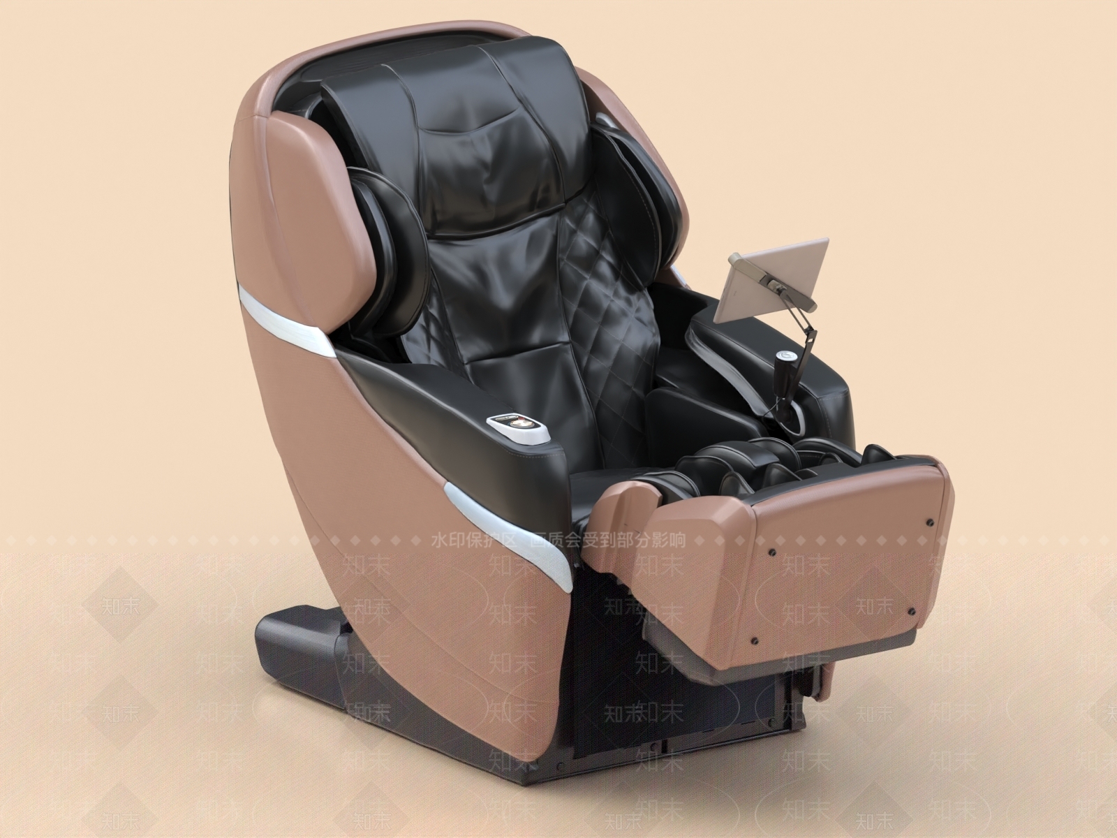 现代按摩椅3D模型下载【ID:1155733898】