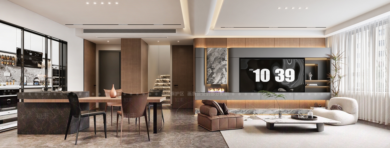 现代酒吧3D模型下载【ID:1214348141】