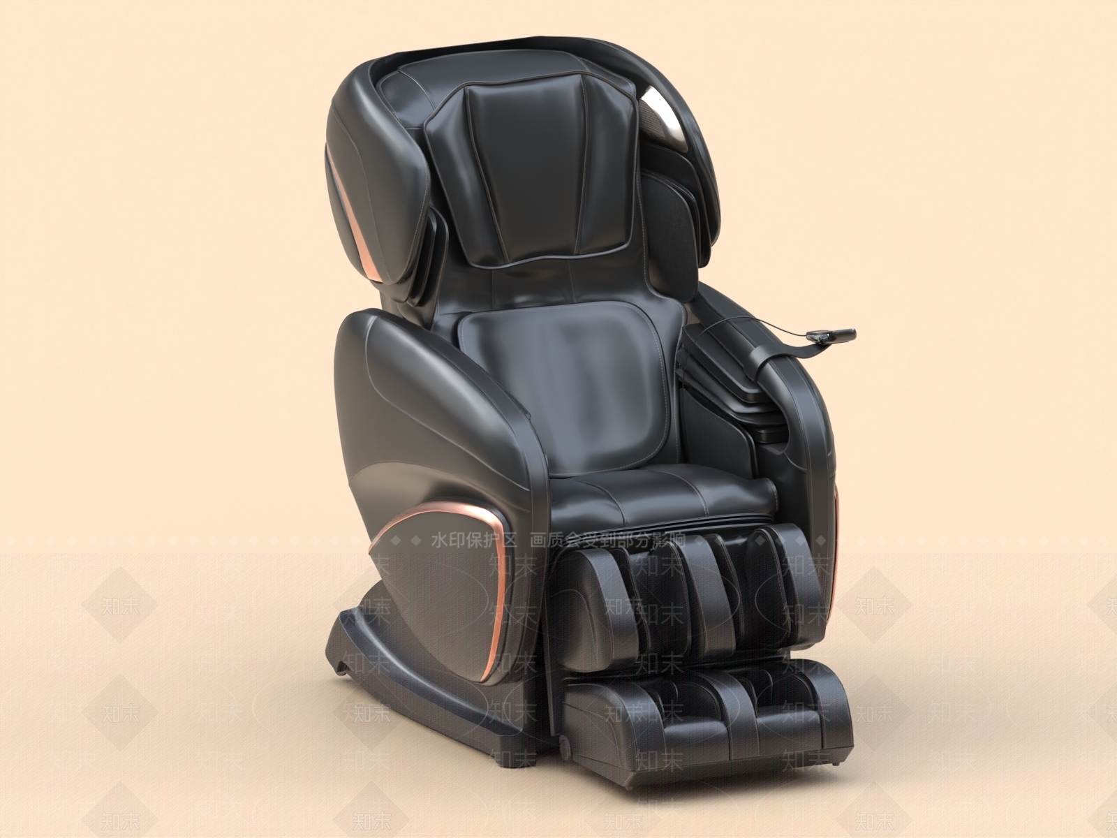 现代按摩椅3D模型下载【ID:1155734907】