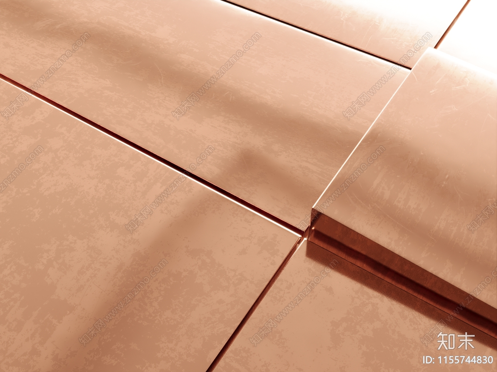 玫瑰金不锈钢贴图下载【ID:1155744830】
