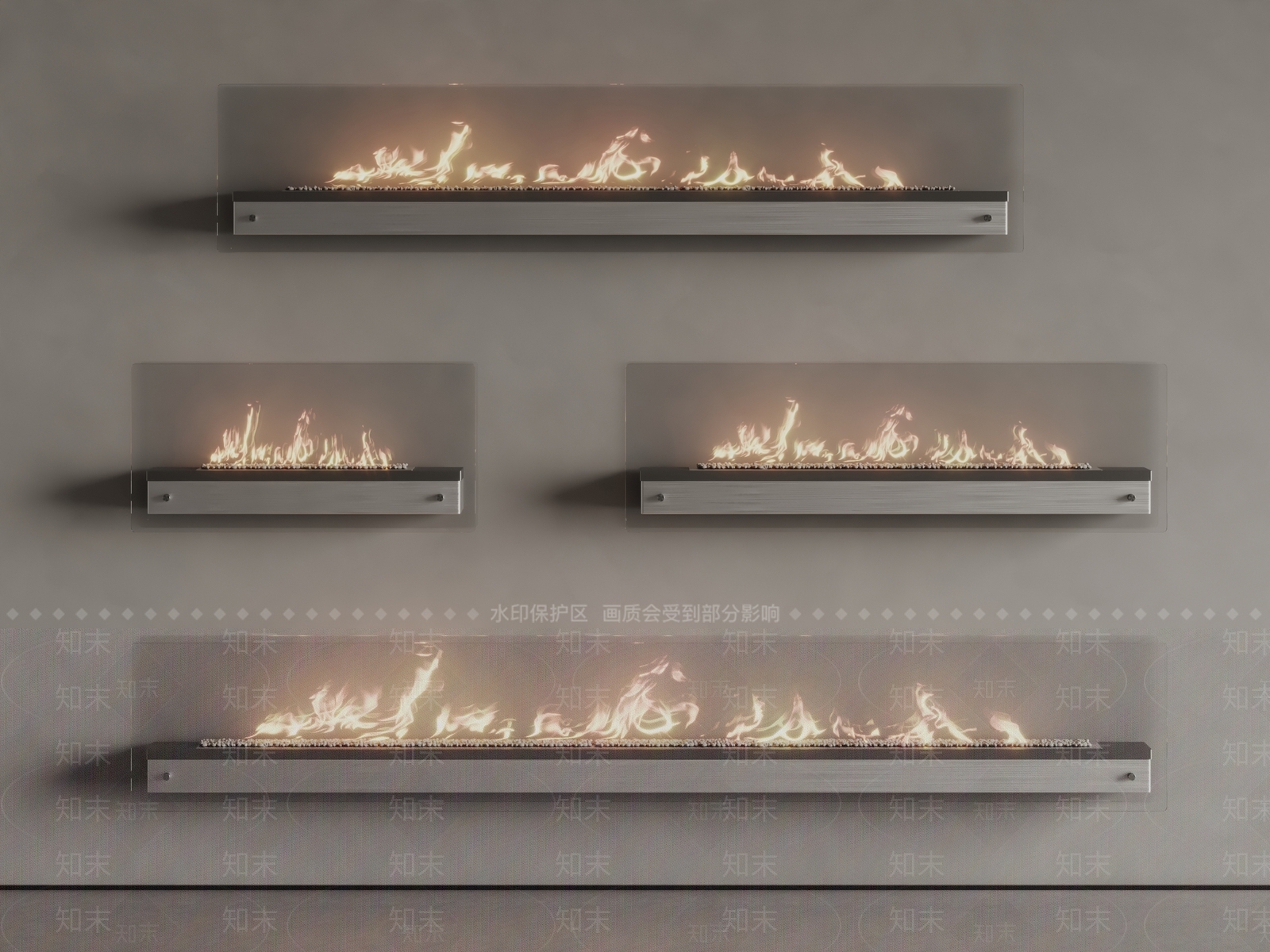 现代壁炉3D模型下载【ID:1155747027】