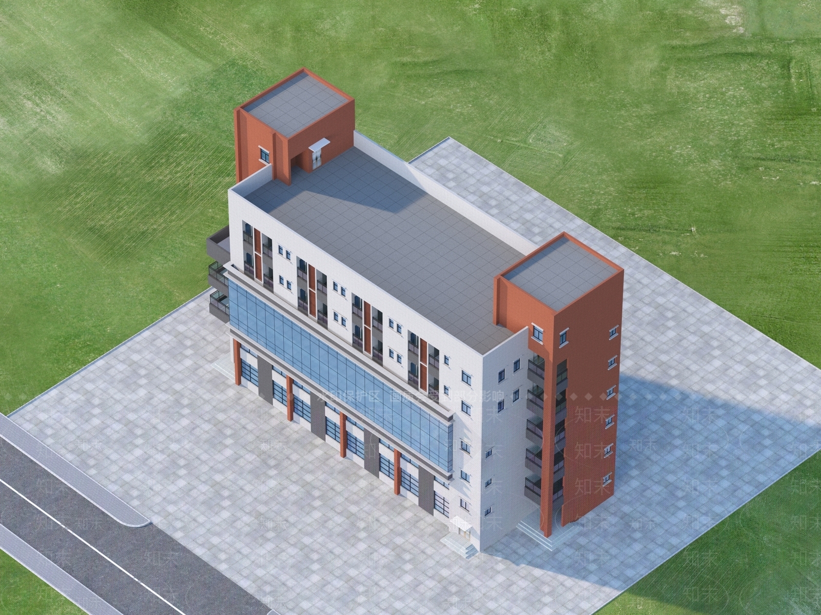 现代厂房3D模型下载【ID:1155747112】