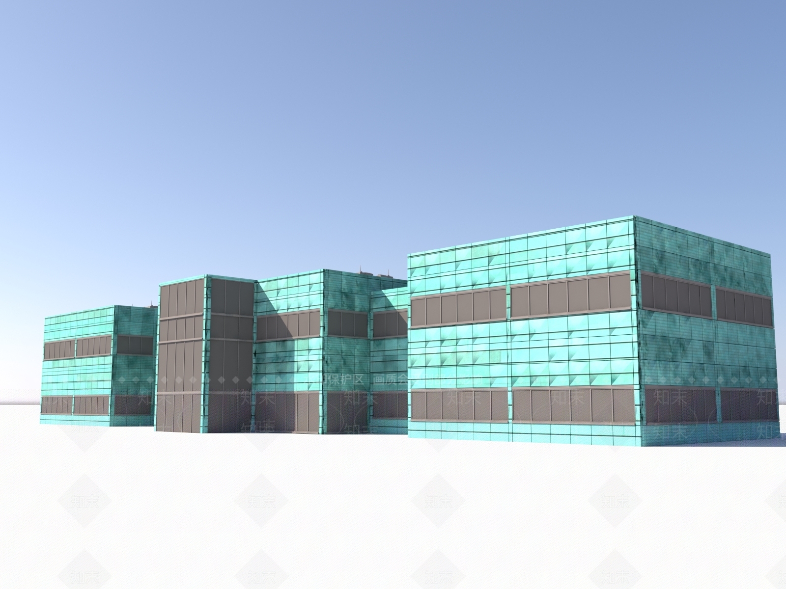 现代文体建筑3D模型下载【ID:1155748746】